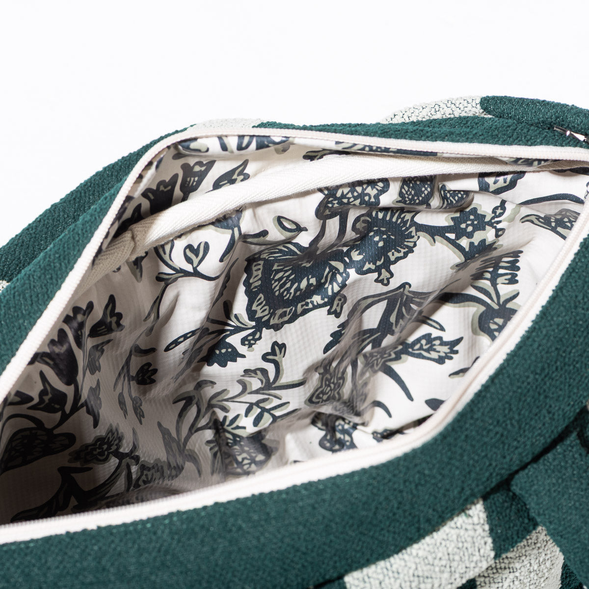 The Cloud Cooler Tote Bag - Terry Green Stripe