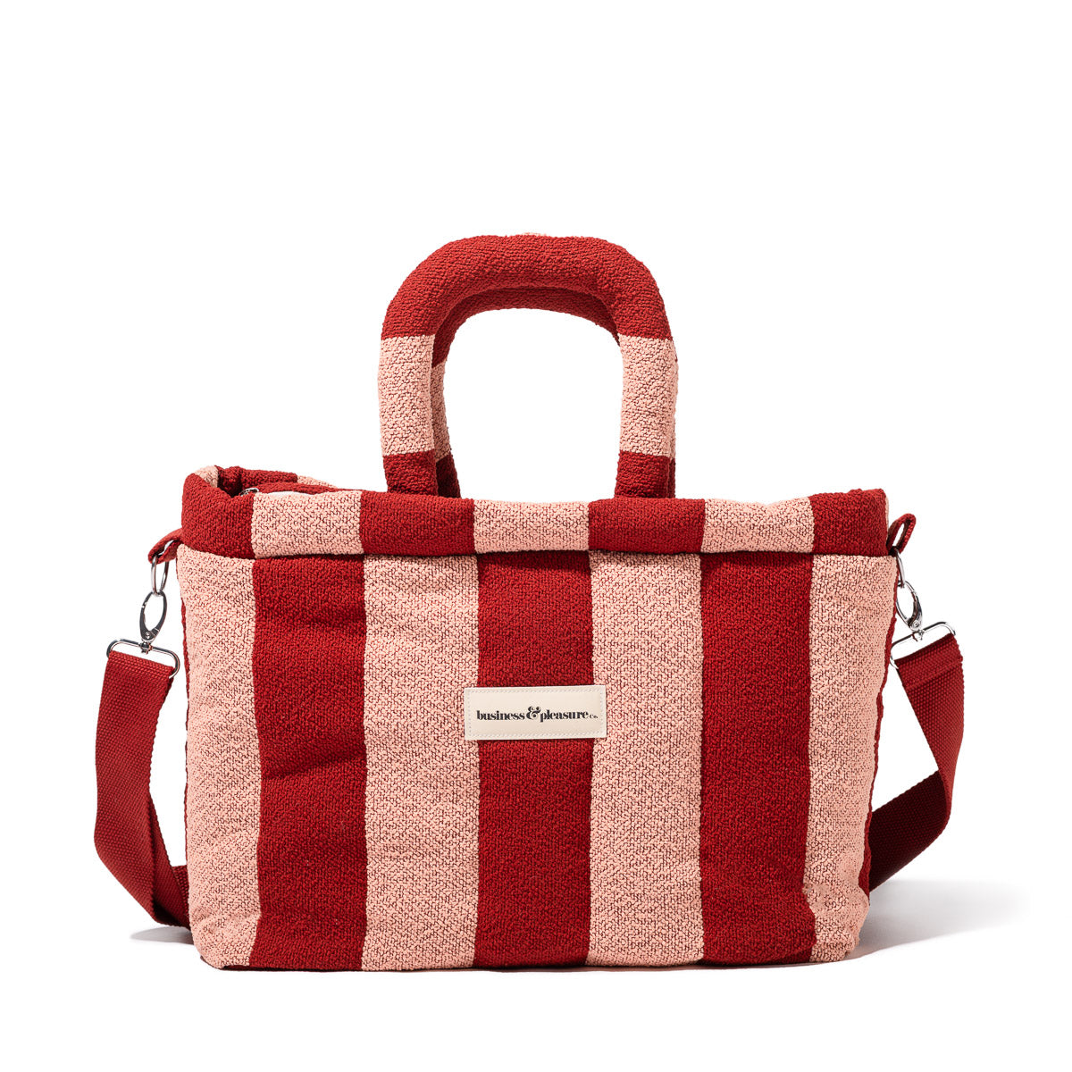 Product image of The Cloud Cooler Tote Bag - Terry Terracotta Stripe