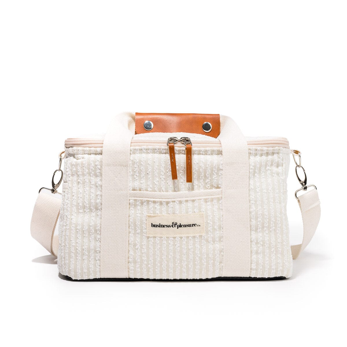 The Premium Cooler Bag - Corduroy Antique White Premium Cooler Business & Pleasure Co 