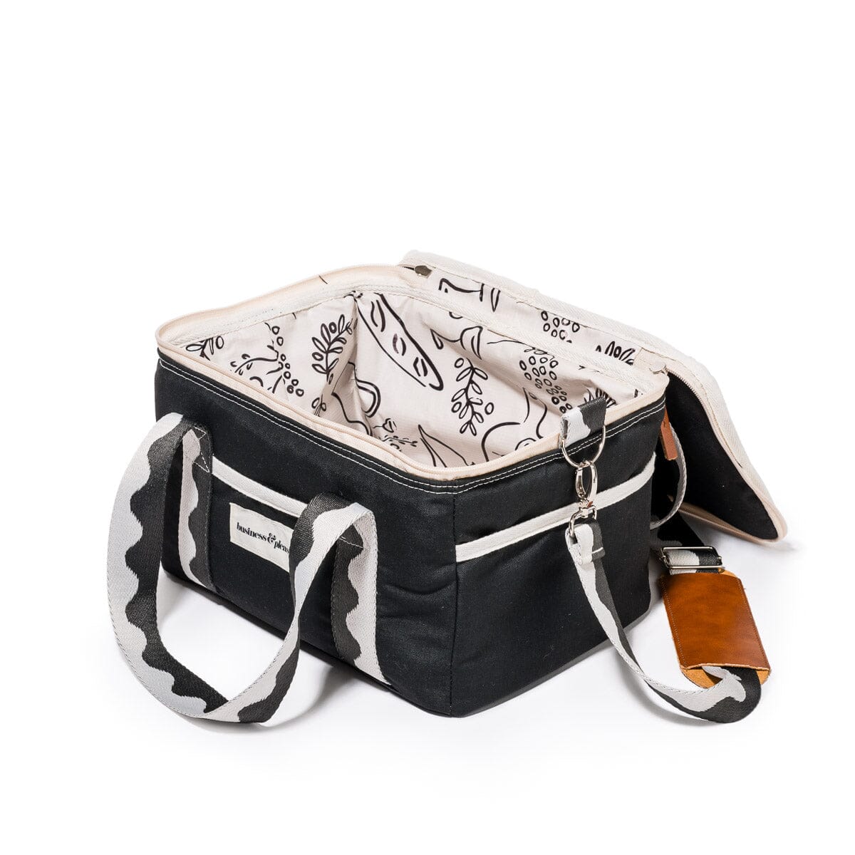 The Premium Cooler Bag - Rivie Black Premium Cooler Business & Pleasure Co