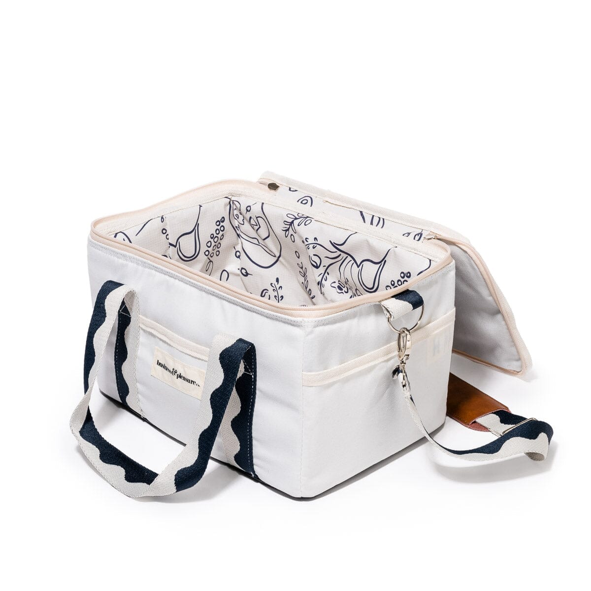 The Premium Cooler Bag - Rivie White Premium Cooler Business & Pleasure Co 