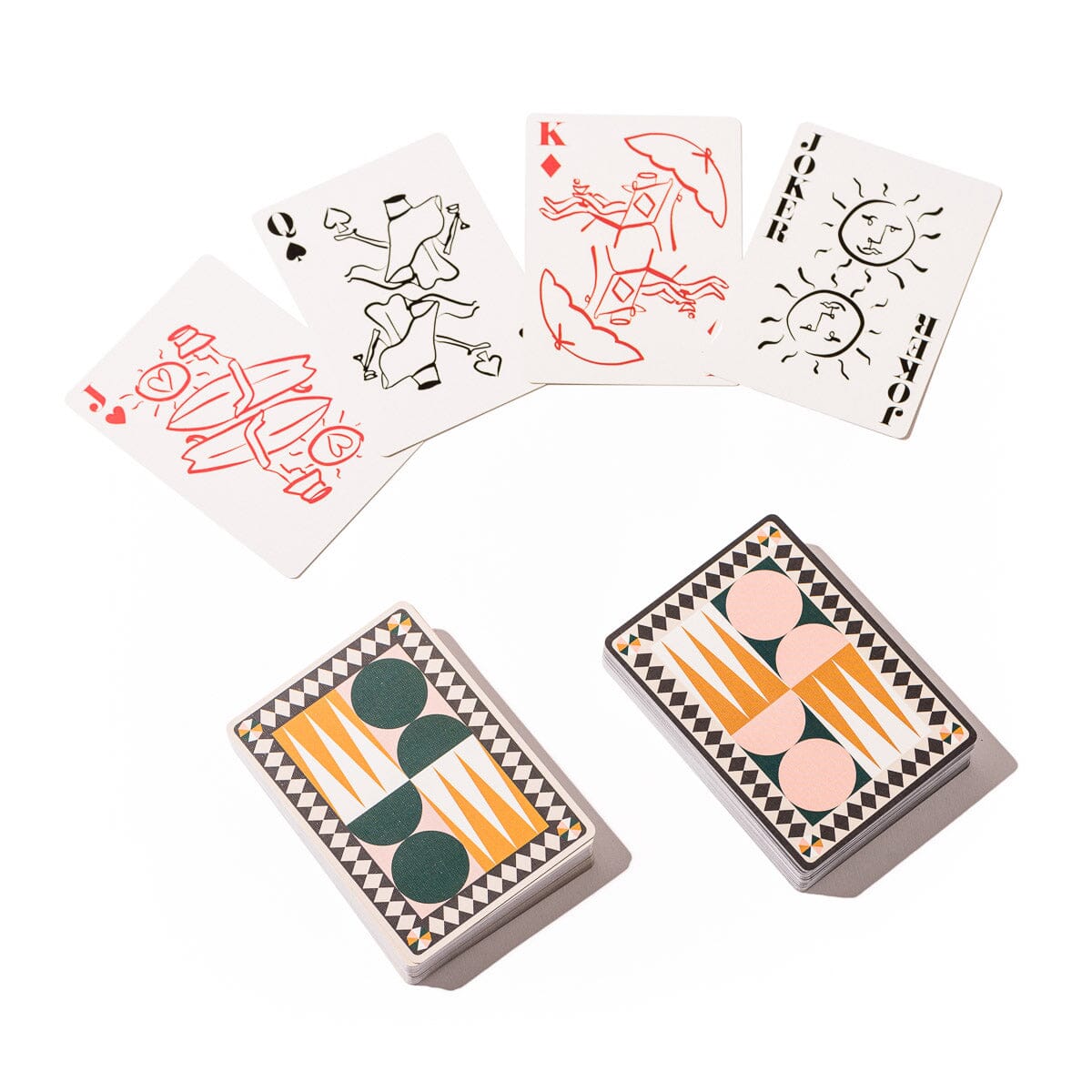 The Card Set - Antique White Card Set Business & Pleasure Co