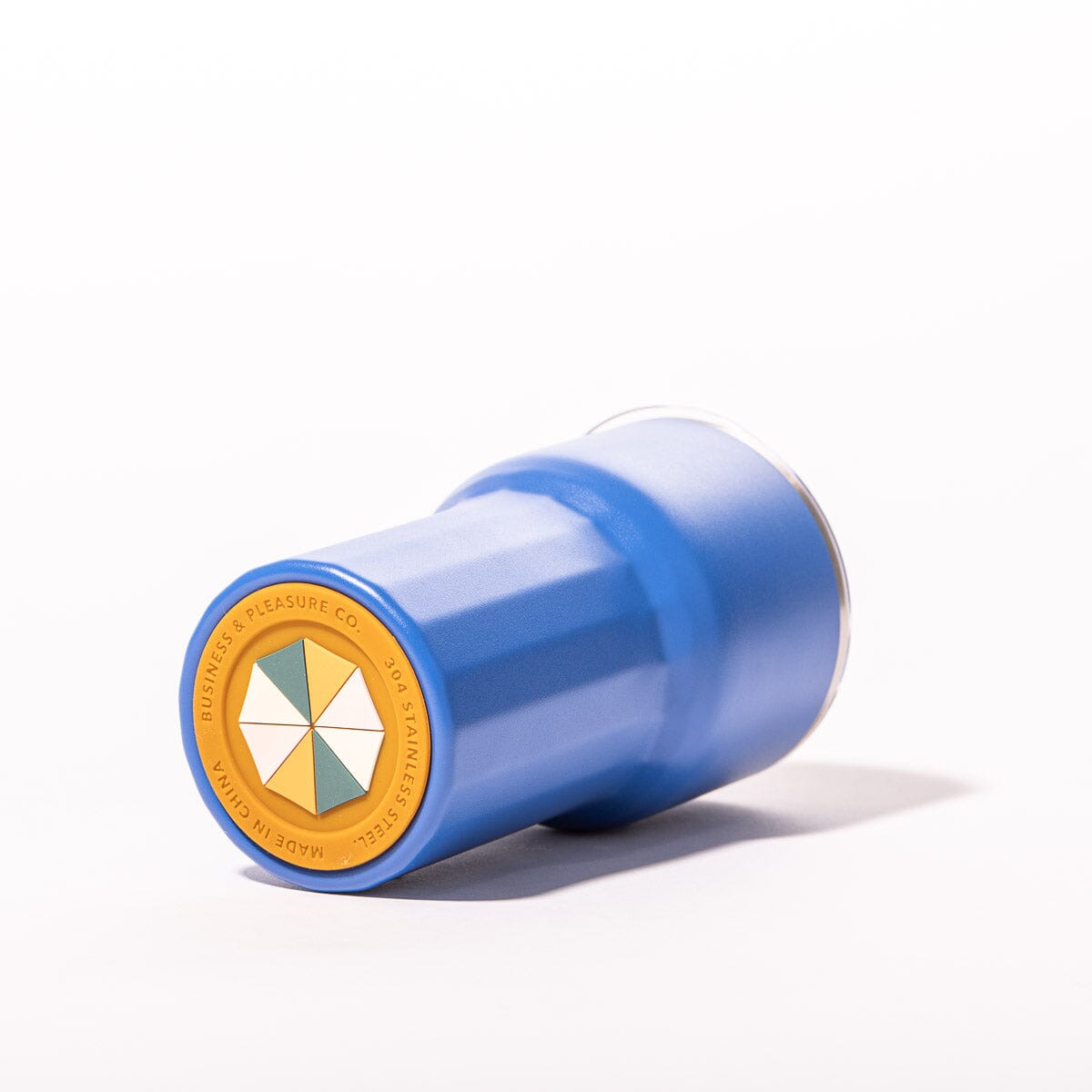 The Hemingway Drinkware - Highball - Mediterranean Blue - 12 Oz Drinkware Business & Pleasure Co.