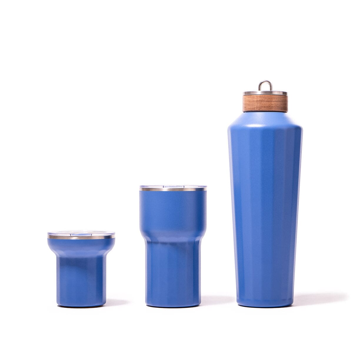 The Hemingway Drinkware - Highball - Mediterranean Blue - 12 Oz Drinkware Business & Pleasure Co.