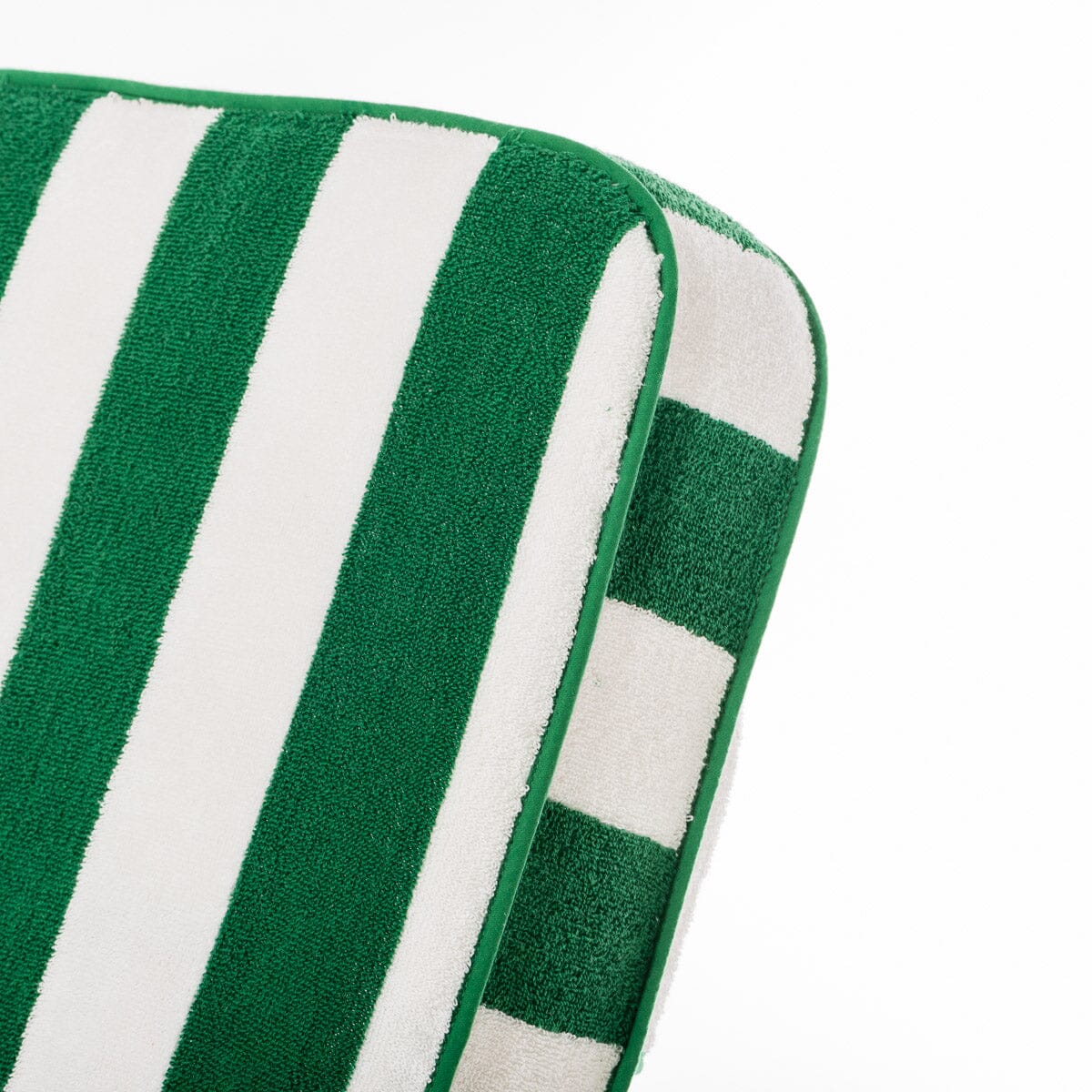 The Lounger Towel - Crew Canyon Green Stripe Lounger Towel Business & Pleasure Co.