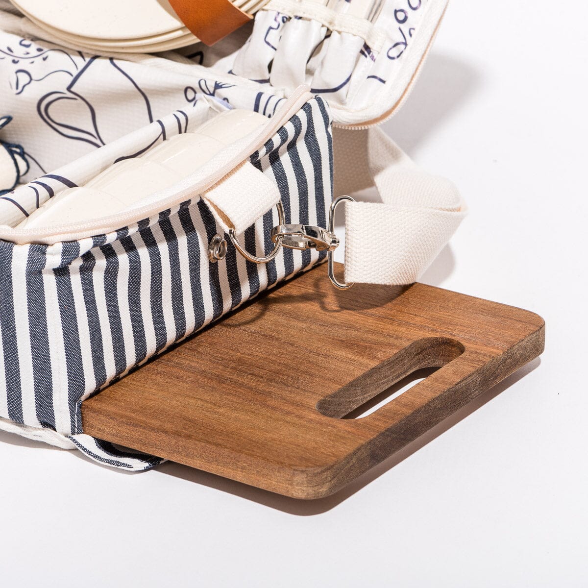 The Picnic Set - Laurens Navy Stripe Picnic Set Business & Pleasure Co