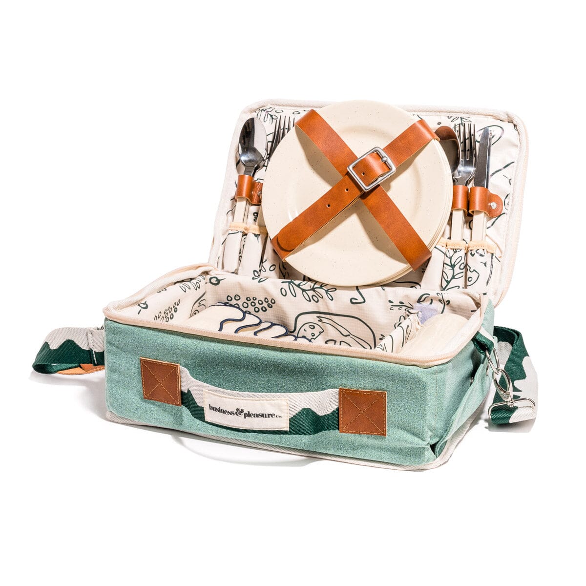 The Picnic Set - Rivie Green Picnic Set Business & Pleasure Co.