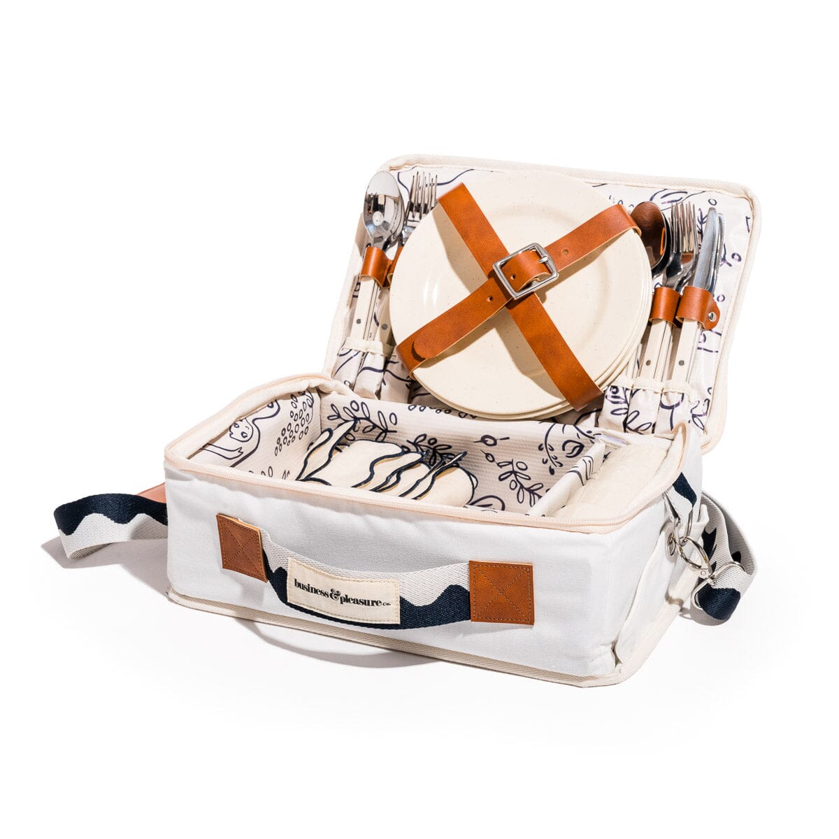 The Picnic Set - Rivie White Picnic Set Business & Pleasure Co