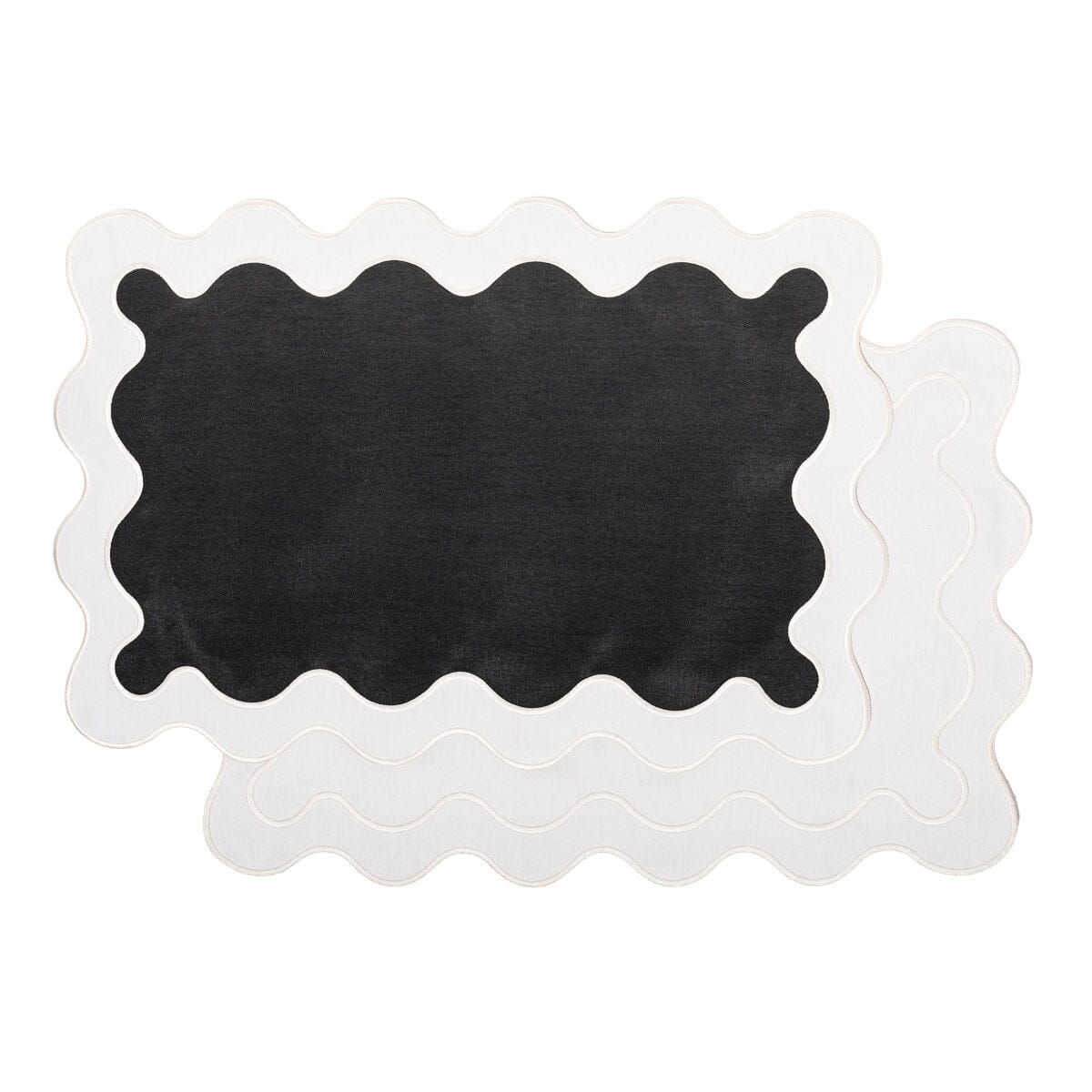 The Placemat - Rivie Black Placemat Business & Pleasure Co 