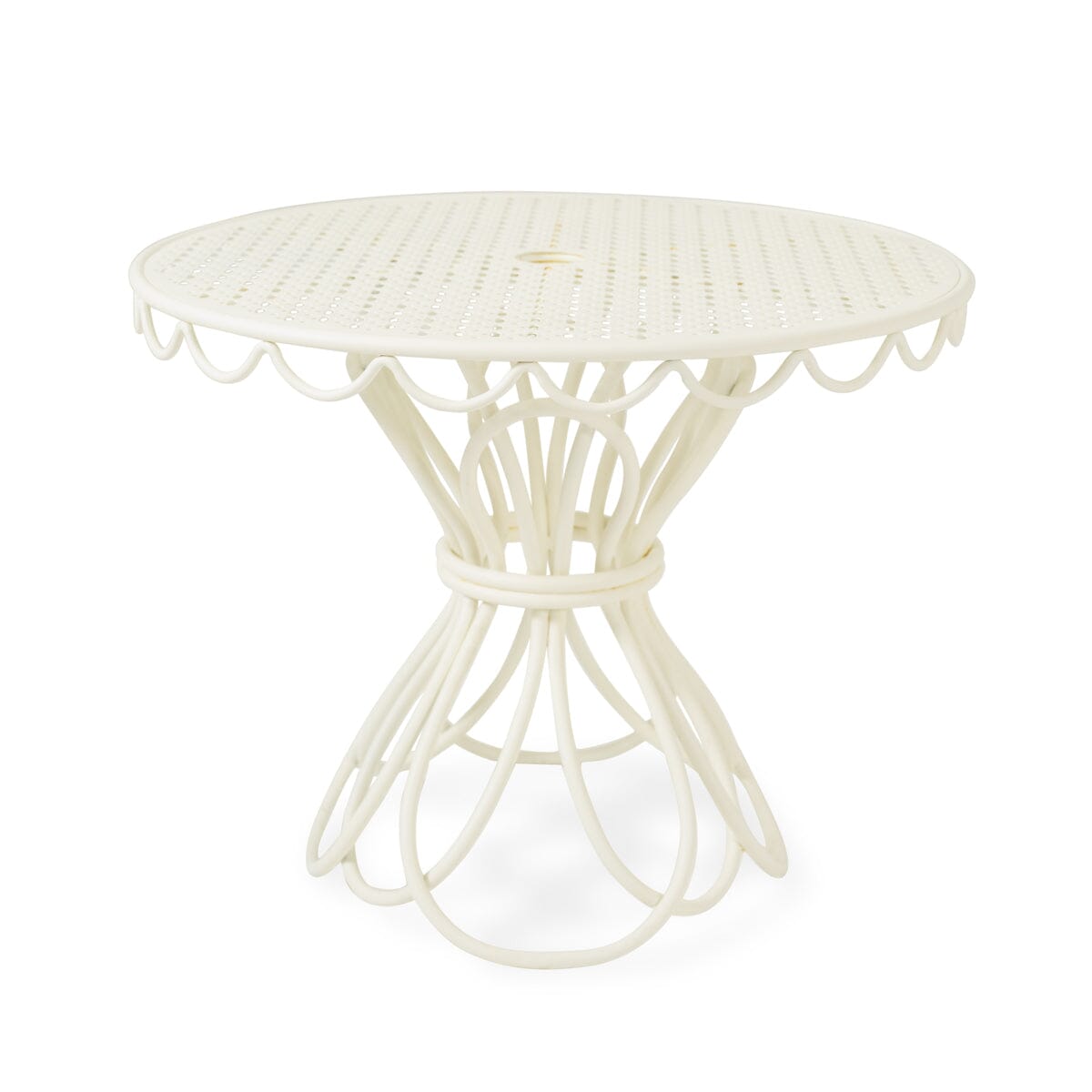 The Al Fresco Side Table - Antique White Al Fresco Side Table Business & Pleasure Co 