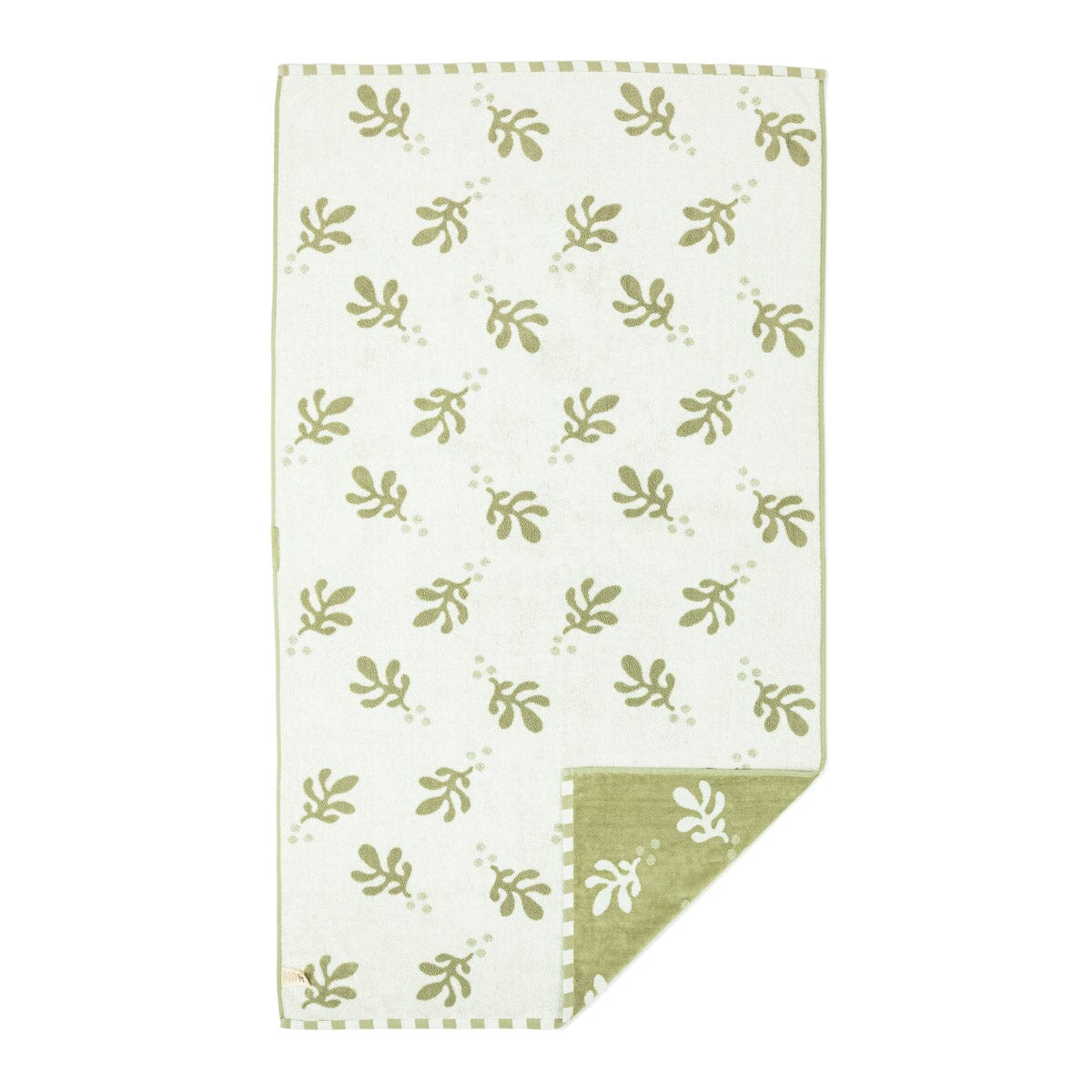The Beach Towel - Benoît Jade Green Jacquard Beach Towel Business & Pleasure Co.