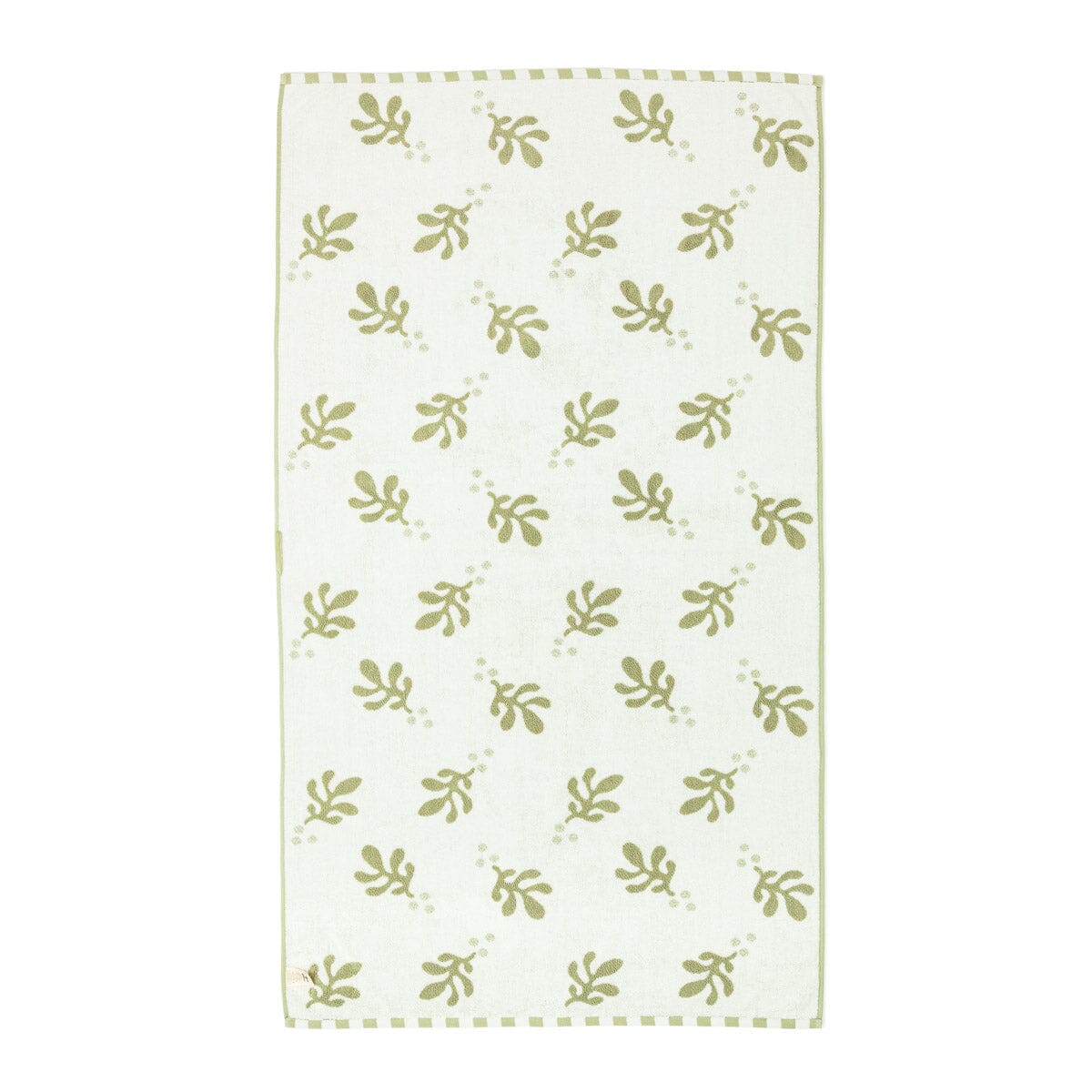 The Beach Towel - Benoît Jade Green Jacquard Beach Towel Business & Pleasure Co.