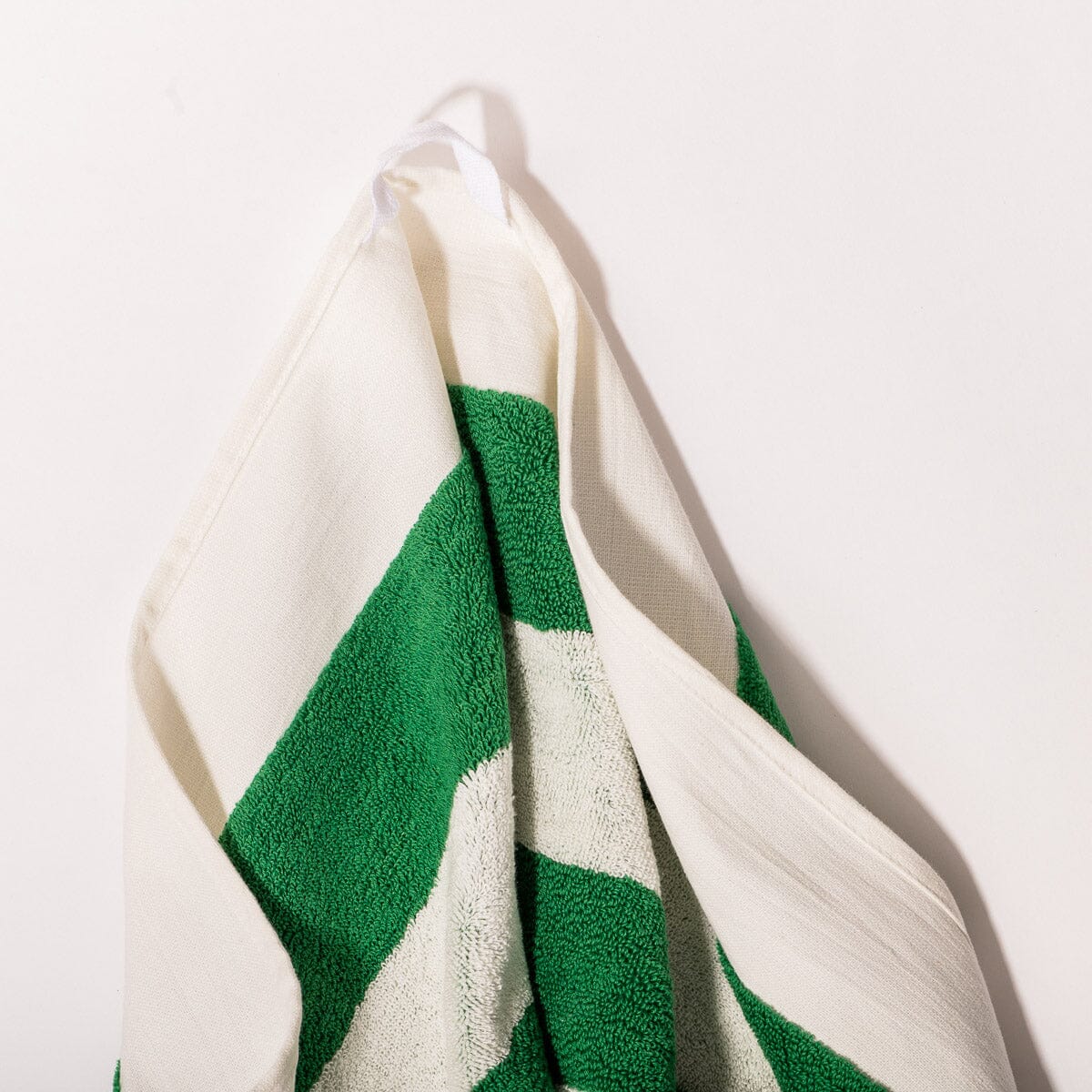 The Beach Towel - Crew Canyon Green Stripe Beach Towel Business & Pleasure Co.