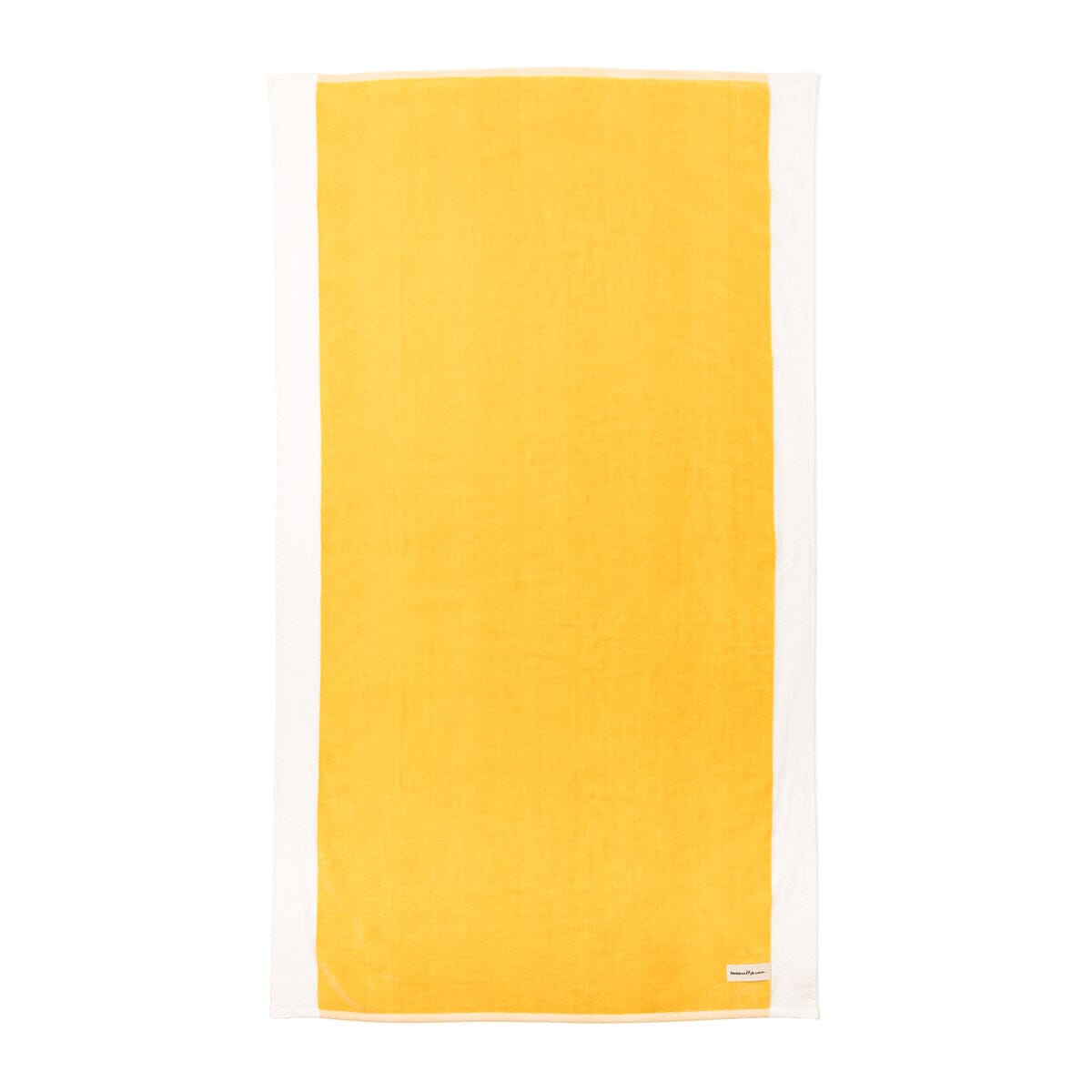 The Beach Towel - Crew Mimosa Yellow Stripe Beach Towel Business & Pleasure Co.