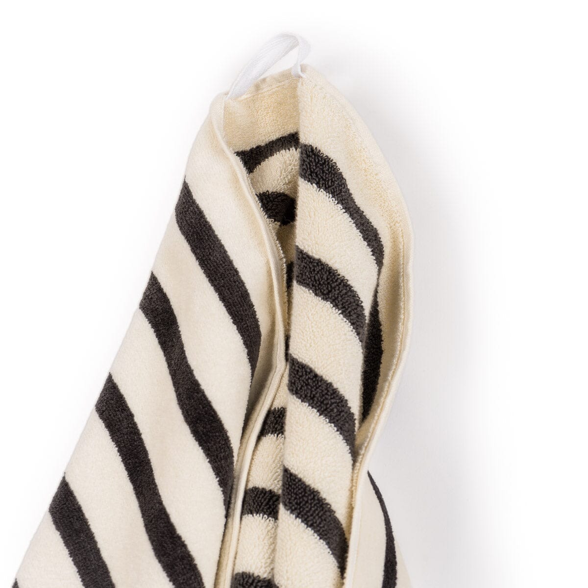 The Beach Towel - Monaco Black Stripe Beach Towel Business & Pleasure Co