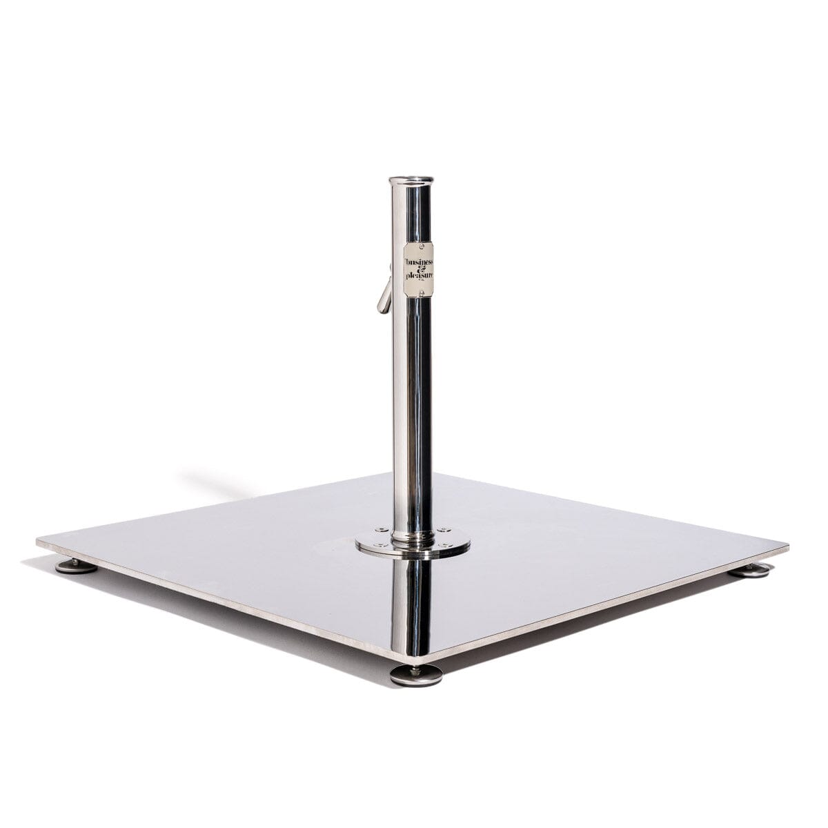 The Stainless Steel Base - 55 lbs - Stainless Steel Classic Base Business & Pleasure Co.