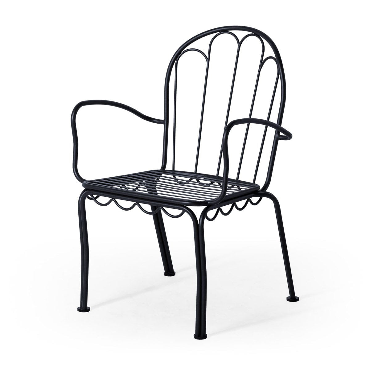 Product image of The Al Fresco Dining Chair - Vintage Black Al Fresco Dining Chair Business & Pleasure Co