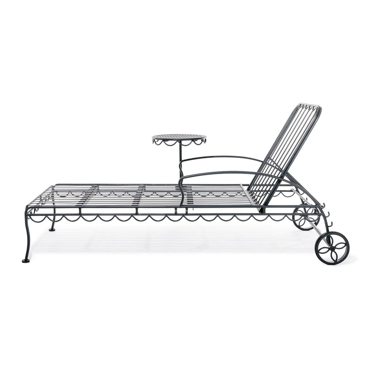 The Al Fresco Sun Lounger - Frame - Vintage Black Al Fresco Sun Lounger Business & Pleasure Co.