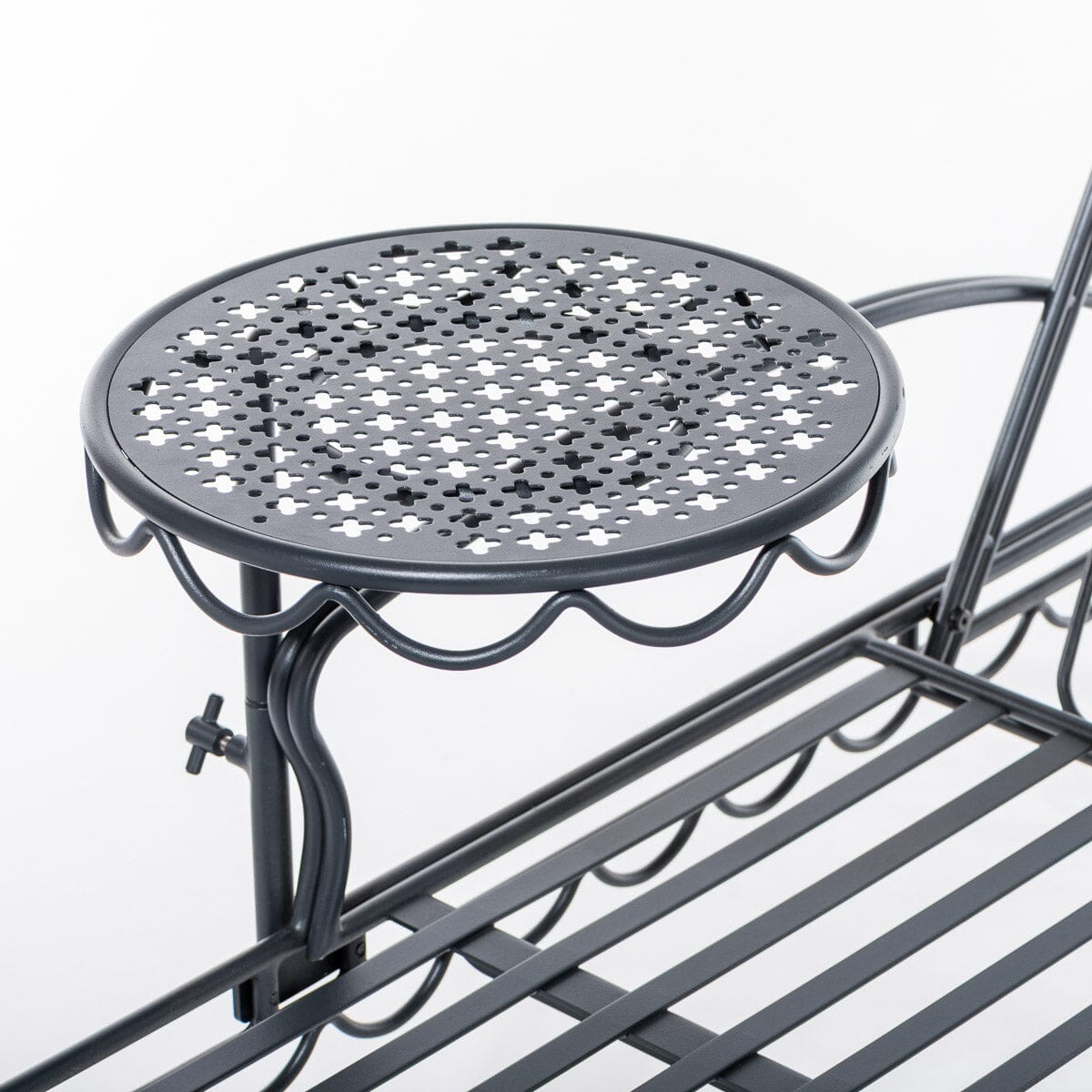 The Al Fresco Sun Lounger - Frame - Vintage Black Al Fresco Sun Lounger Business & Pleasure Co.