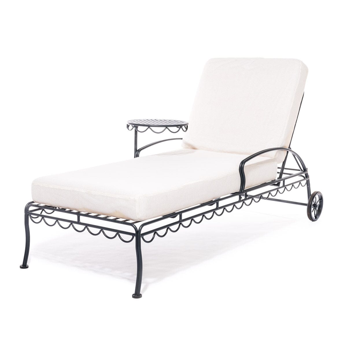 The Al Fresco Sun Lounger - Frame - Vintage Black Al Fresco Sun Lounger Business & Pleasure Co.