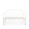 Swatch for The Al Fresco Love Seat - Frame - Antique White