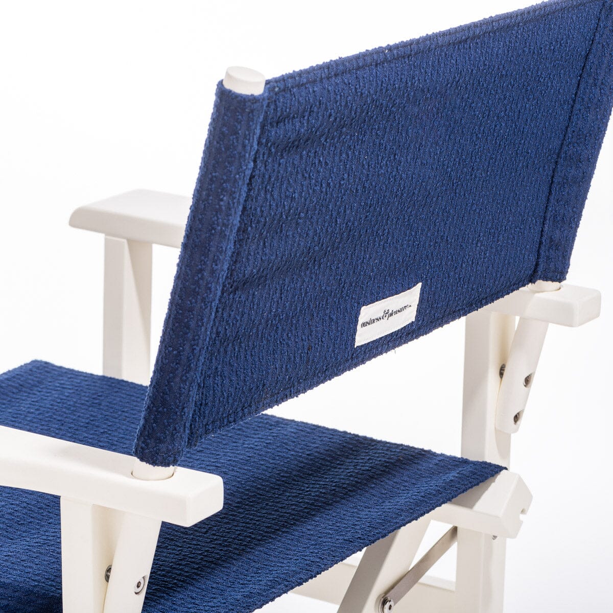 The Directors Chair - Table Height - Corduroy Navy Directors Chair Business & Pleasure Co.