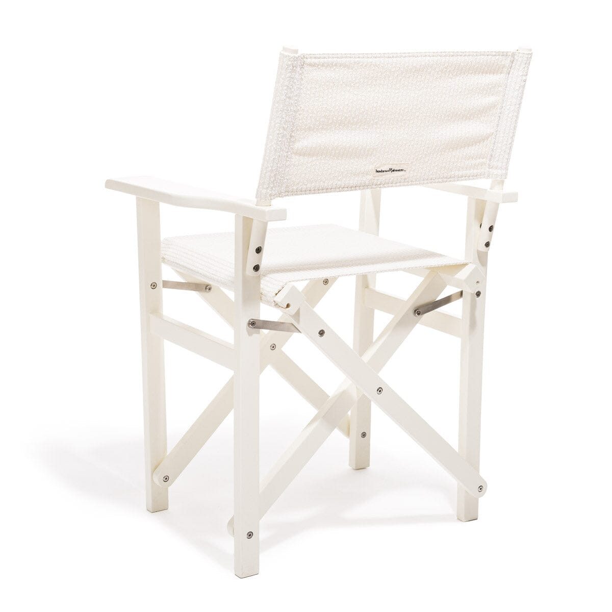 The Directors Chair - Table Height - Corduroy Antique White Directors Chair Business & Pleasure Co.