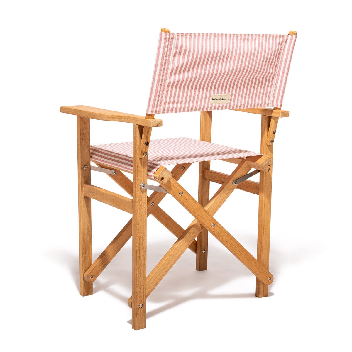 The Directors Chair - Table Height - Lauren's Pink Stripe Directors Chair Business & Pleasure Co.