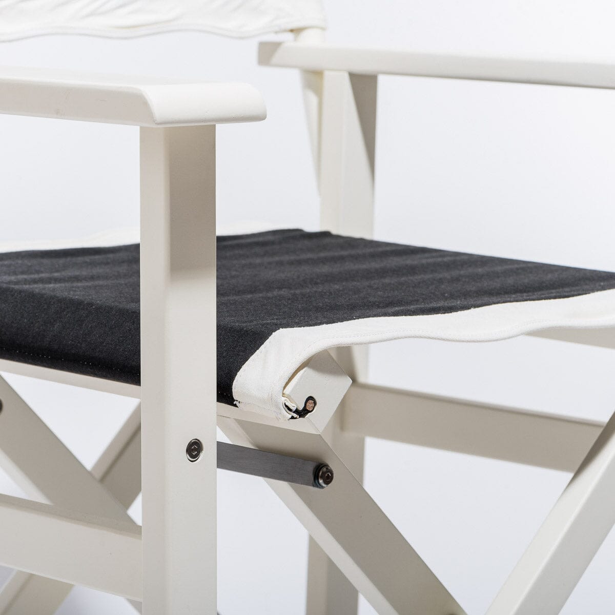 The Directors Chair - Table Height - Rivie Black Director Chair Business & Pleasure Co