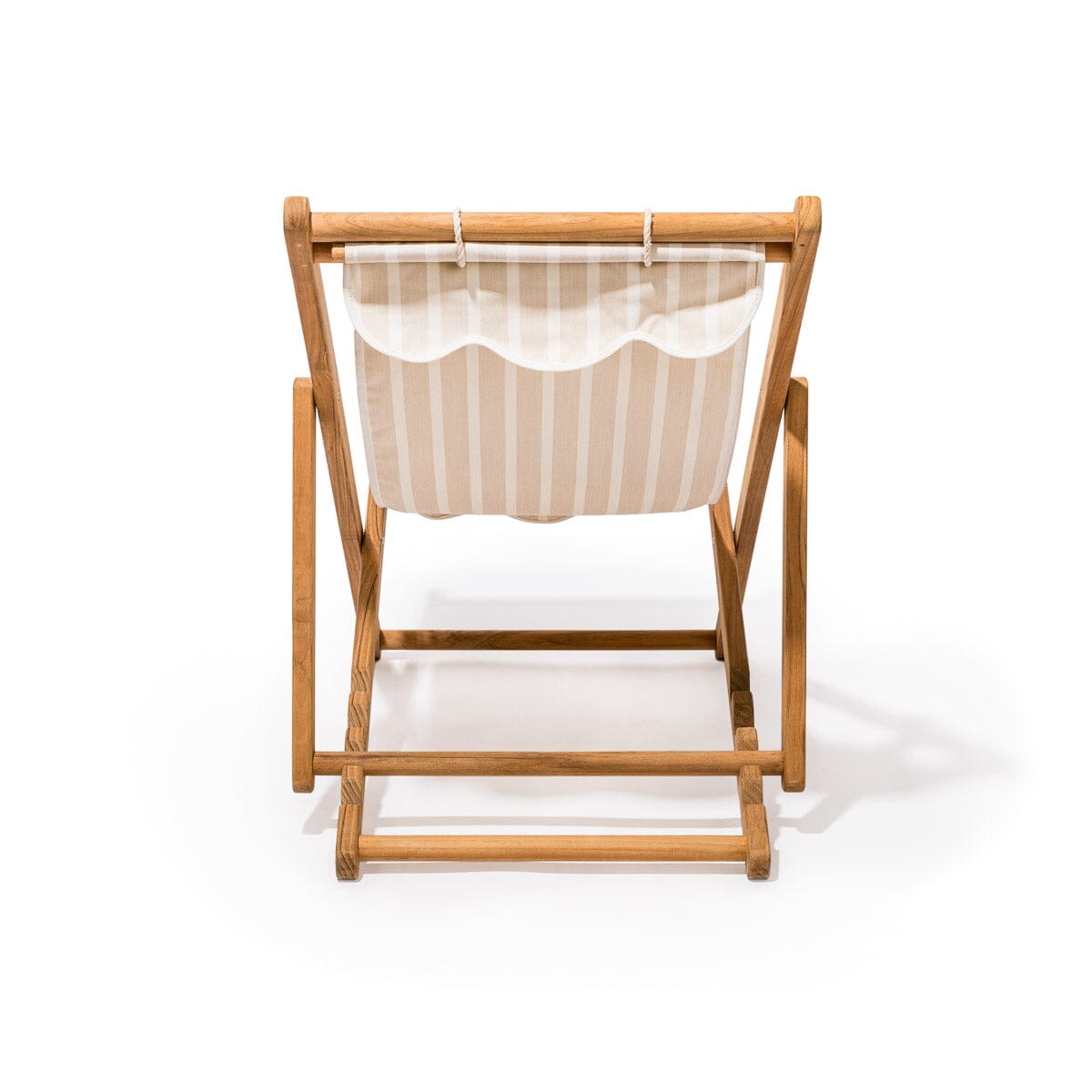 The Sling Chair - Monaco Natural Stripe Sling Chair Business & Pleasure Co