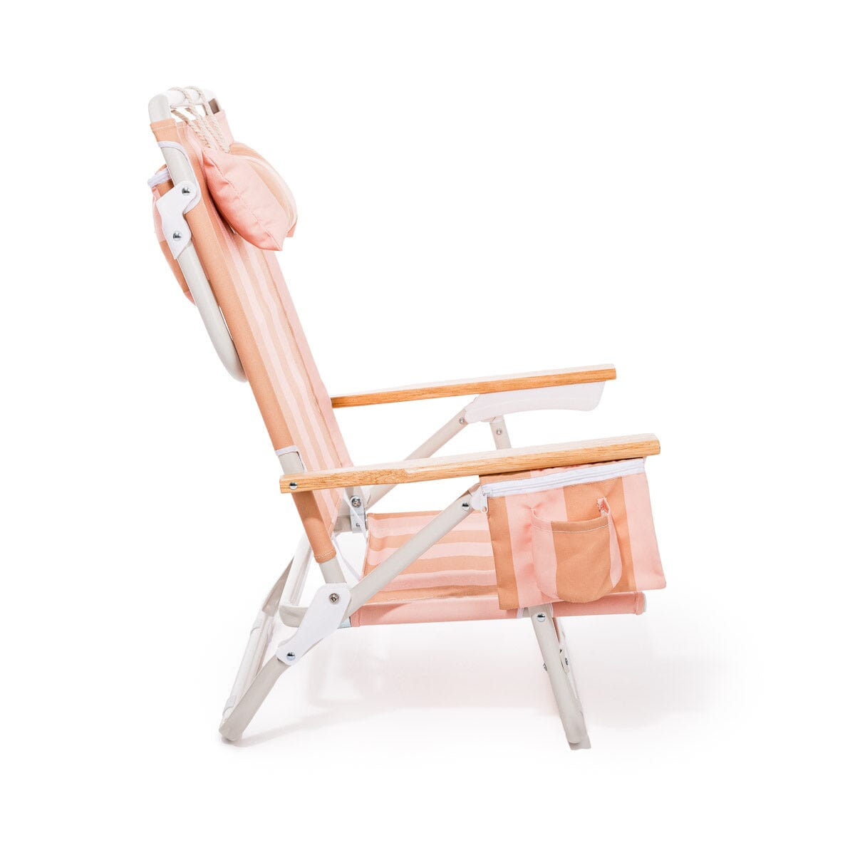 The Holiday Tommy Chair - 70's Sand Stripe Holiday Tommy Chair Business & Pleasure Co.