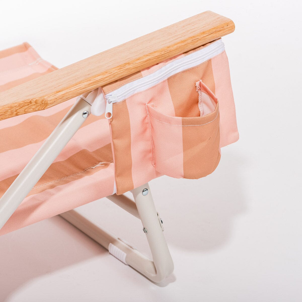 The Holiday Tommy Chair - 70's Sand Stripe Holiday Tommy Chair Business & Pleasure Co.