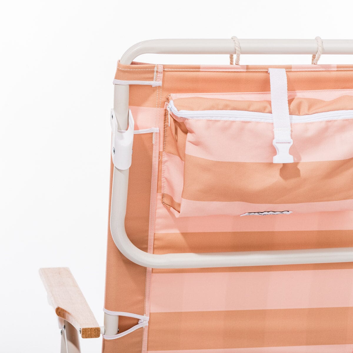 The Holiday Tommy Chair - 70's Sand Stripe Holiday Tommy Chair Business & Pleasure Co.