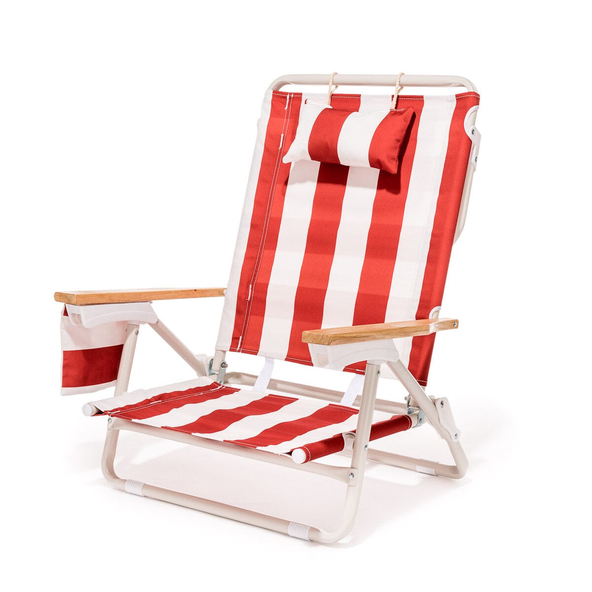 The Holiday Tommy Chair - Le Sirenuse Capri Stripe Holiday Tommy Chair Business & Pleasure Co. 
