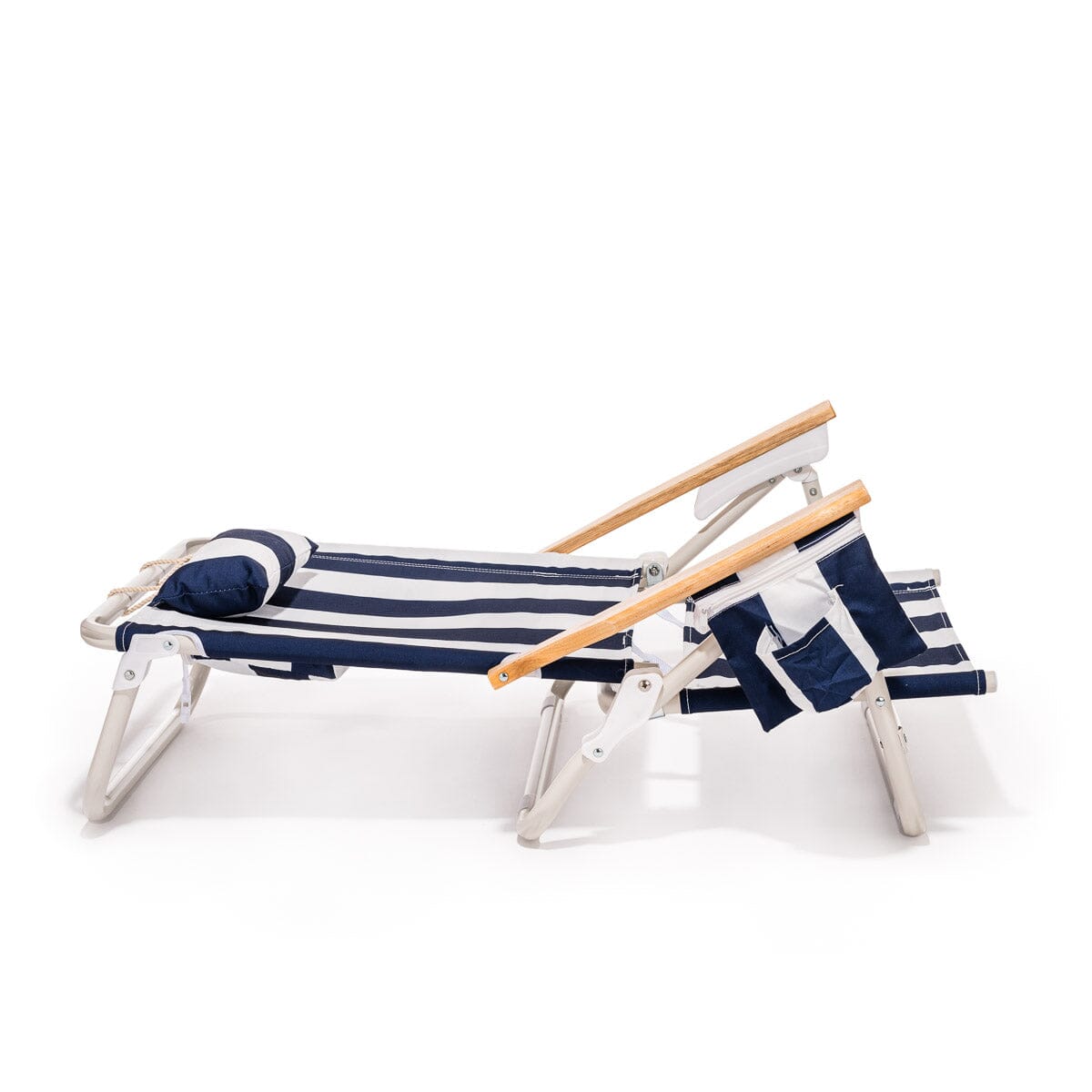 The Holiday Tommy Chair - Navy Capri Stripe Holiday Tommy Chair Business & Pleasure Co 