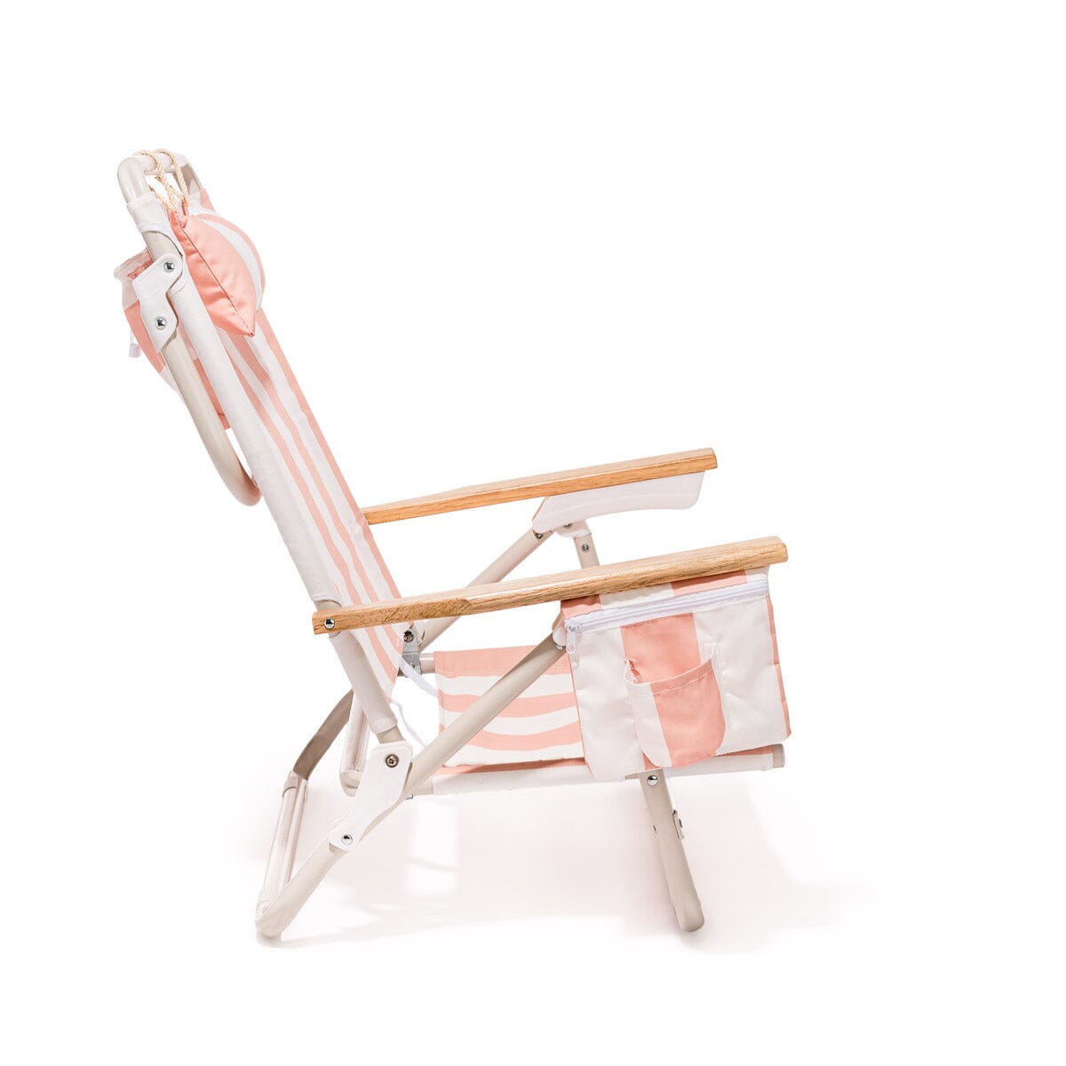 The Holiday Tommy Chair - Pink Capri Stripe Holiday Tommy Chair Business & Pleasure Co 