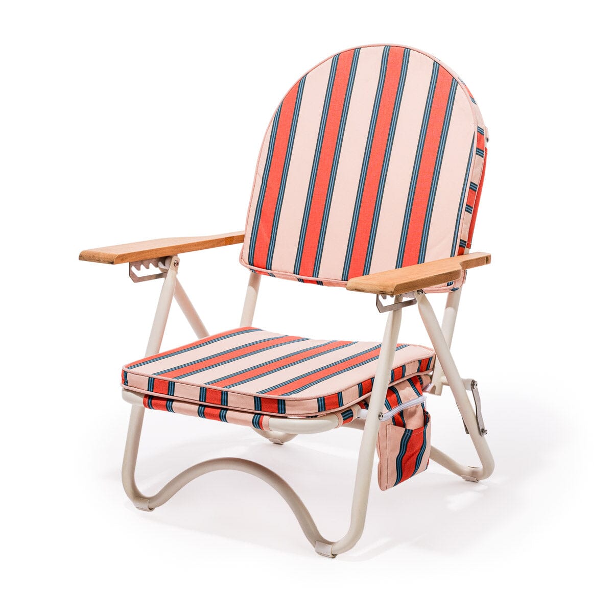 The Pam Chair - Bistro Dusty Pink Stripe Pam Chair Business & Pleasure Co