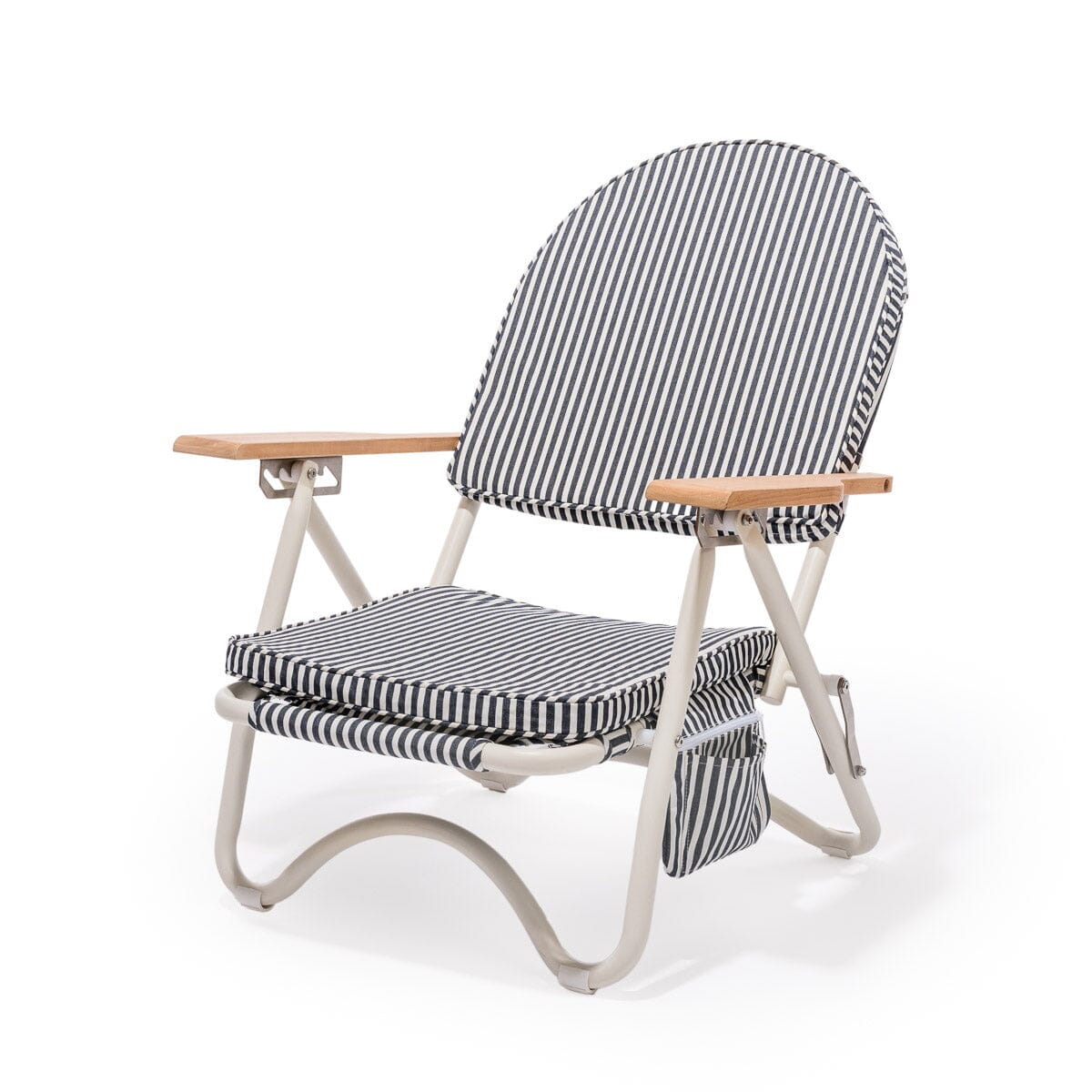 The Pam Chair - Laurens Navy Stripe Pam Chair Business & Pleasure Co