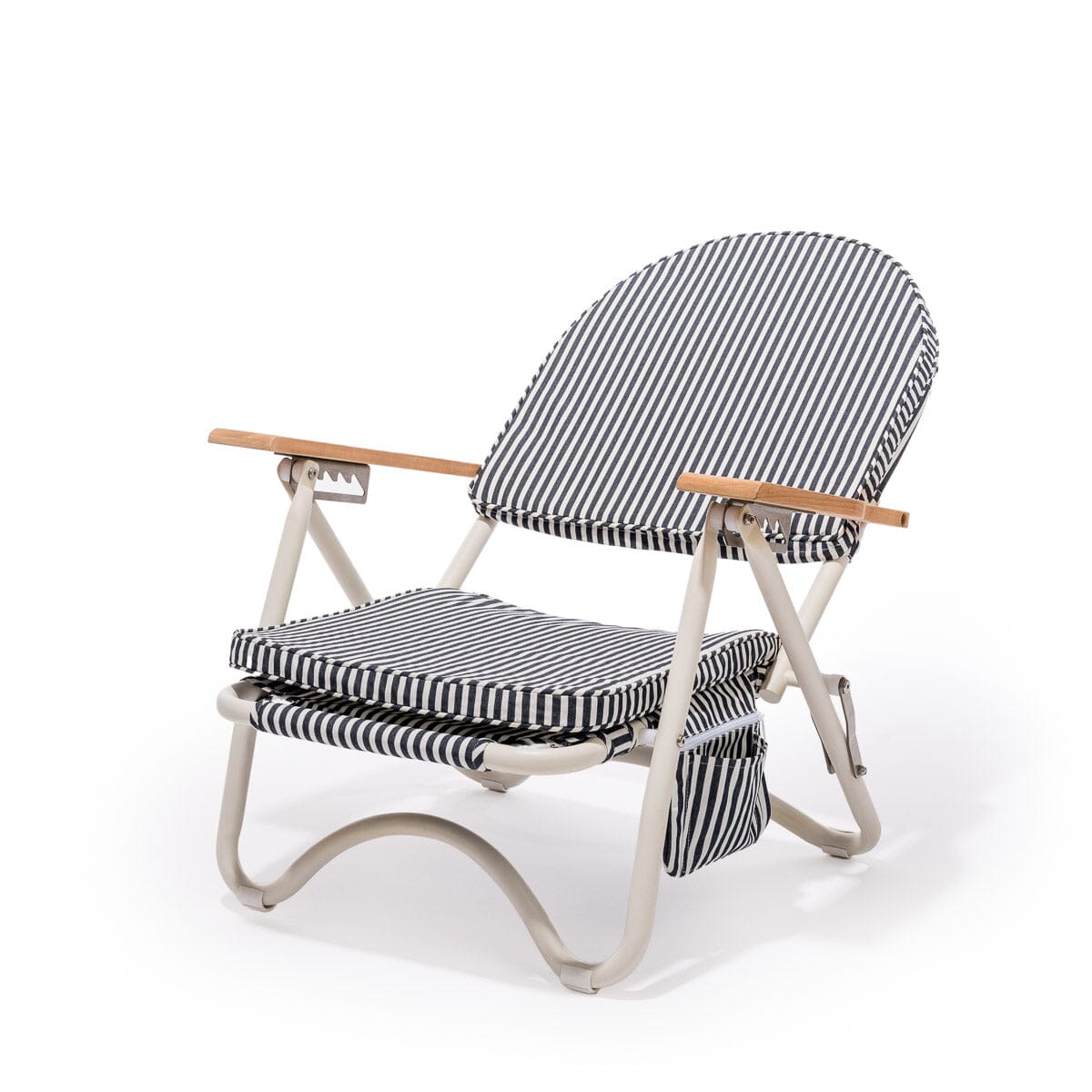 The Pam Chair - Laurens Navy Stripe Pam Chair Business & Pleasure Co
