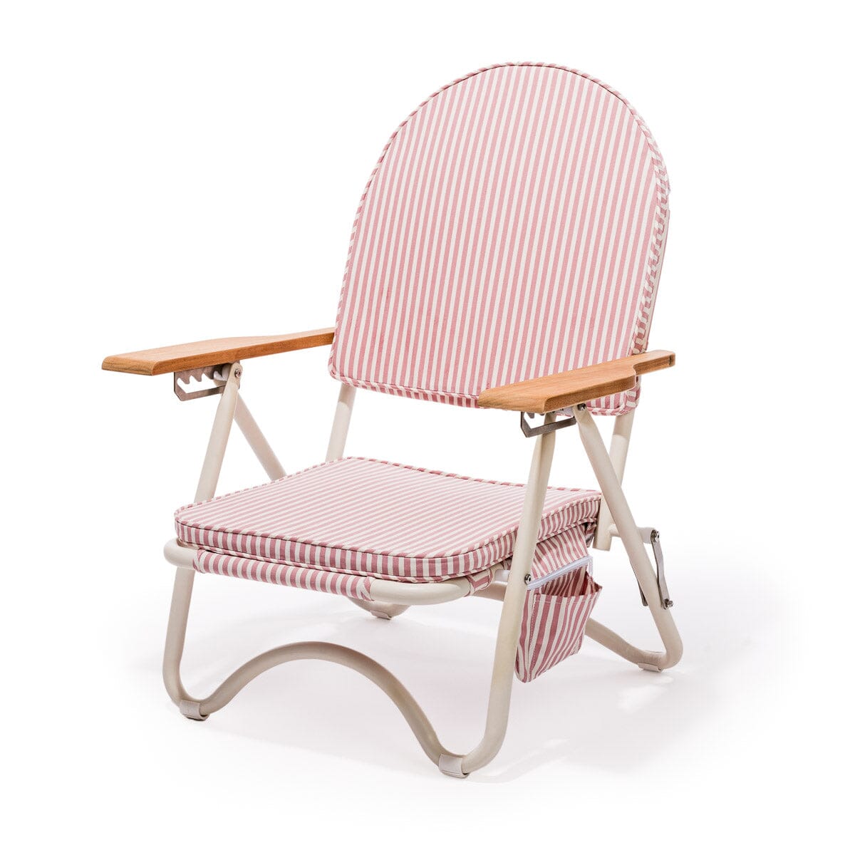 The Pam Chair - Laurens Pink Stripe Pam Chair Business & Pleasure Co 