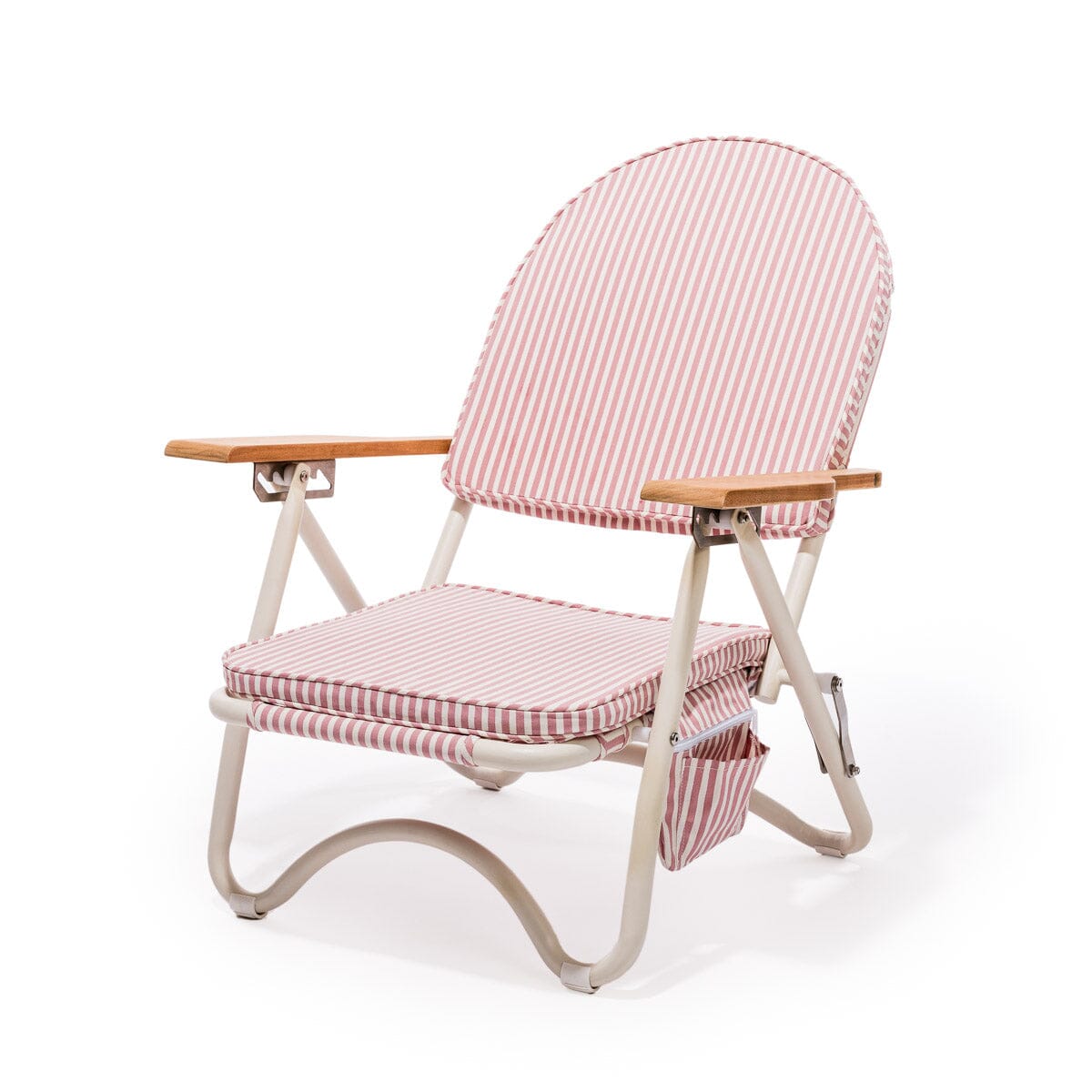 The Pam Chair - Laurens Pink Stripe Pam Chair Business & Pleasure Co