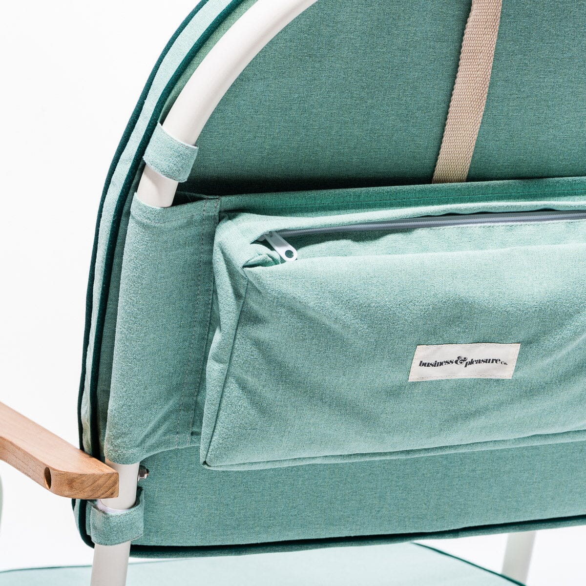 The Pam Chair - Rivie Green Pam Chair Business & Pleasure Co