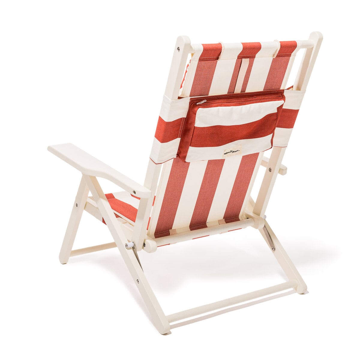 The Tommy Chair - Acacia White - Crew Le Sirenuse Stripe Tommy Chair Business & Pleasure Co.