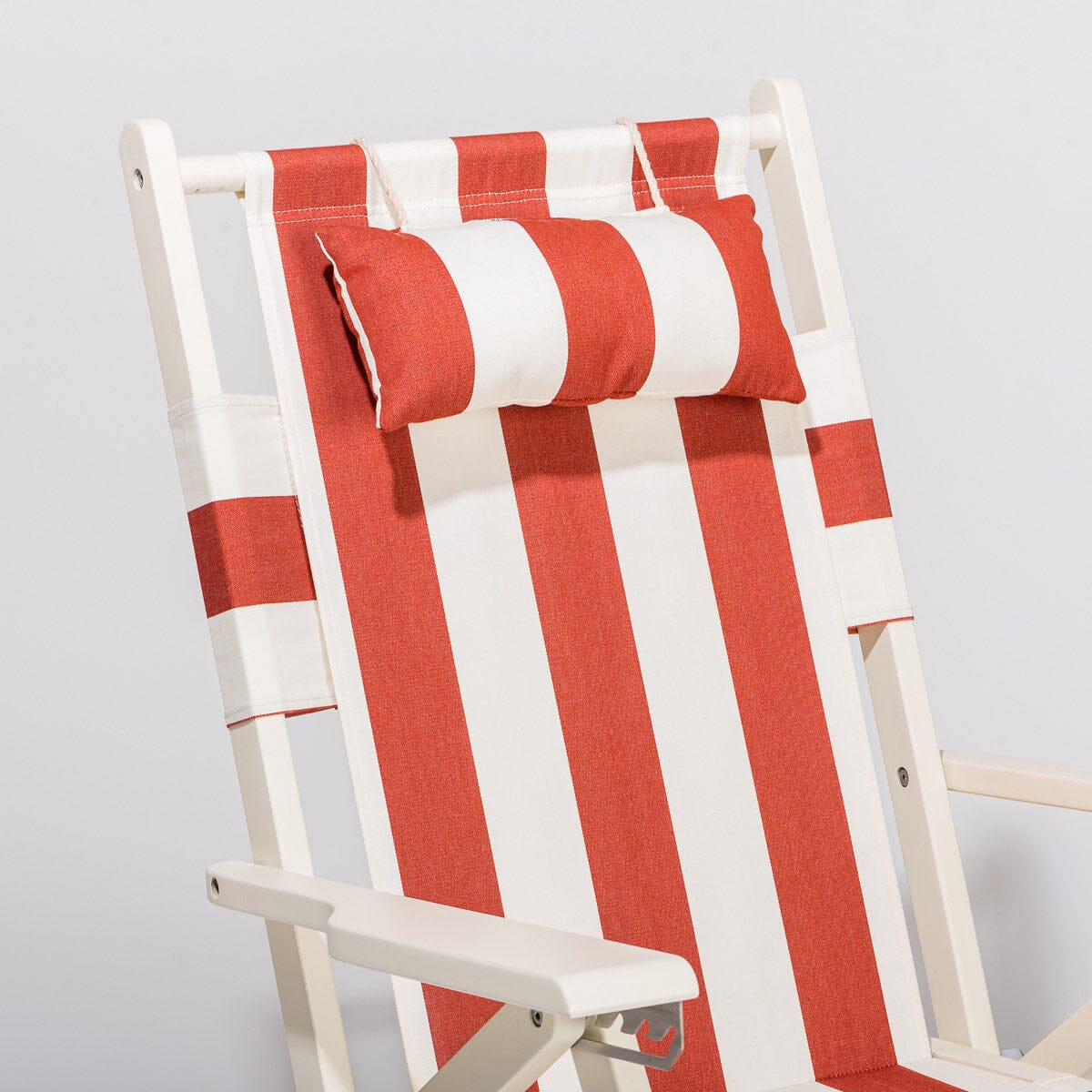 The Tommy Chair - Acacia White - Crew Le Sirenuse Stripe Tommy Chair Business & Pleasure Co.
