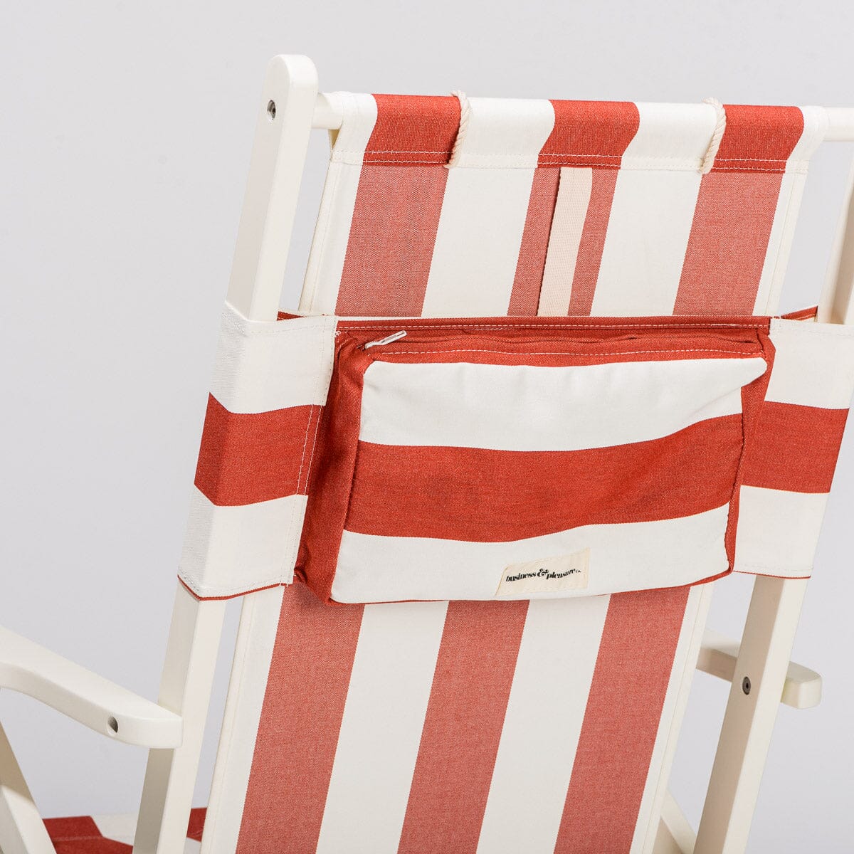 The Tommy Chair - Acacia White - Crew Le Sirenuse Stripe Tommy Chair Business & Pleasure Co.
