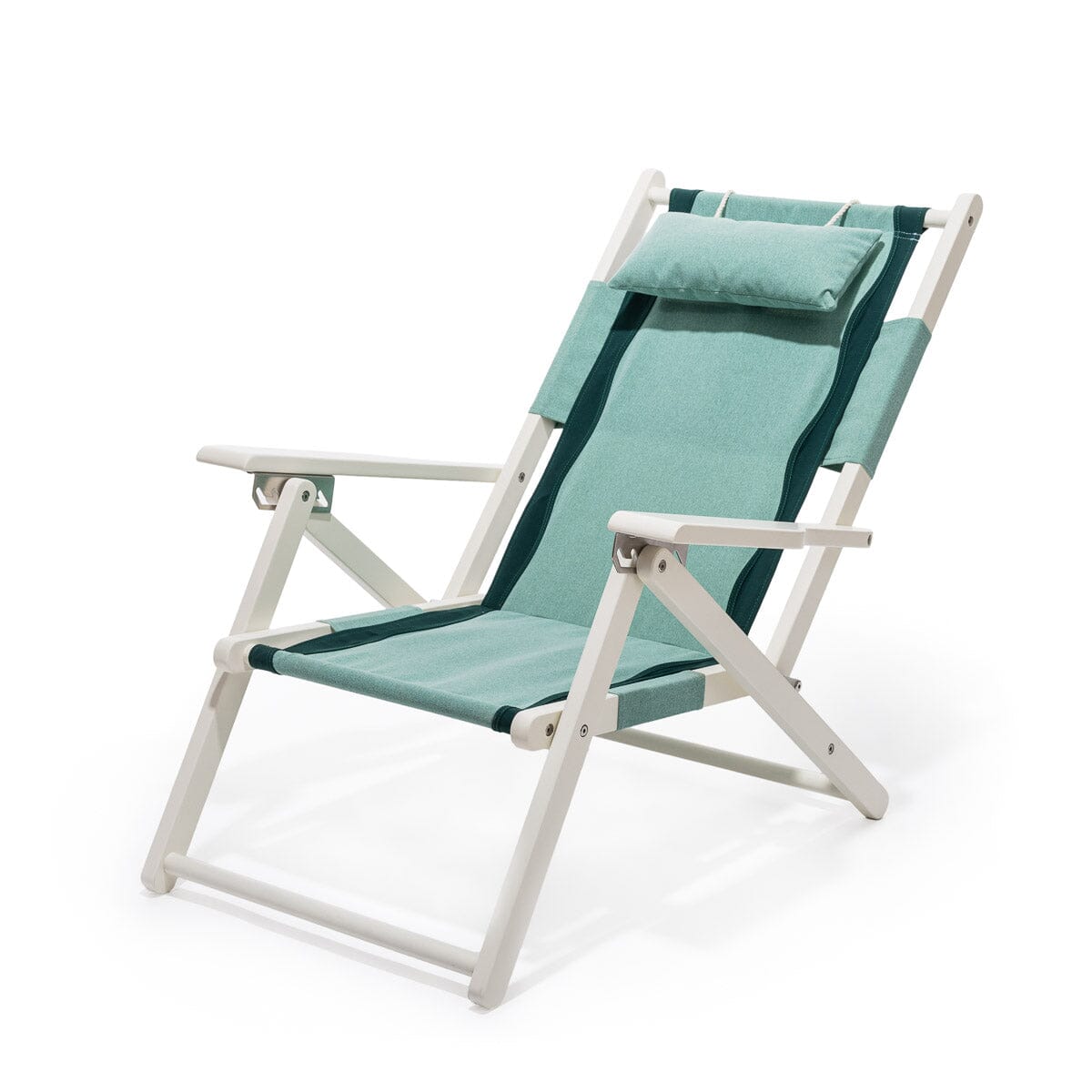 The Tommy Chair - White - Rivie Green Tommy Chair Business & Pleasure Co 