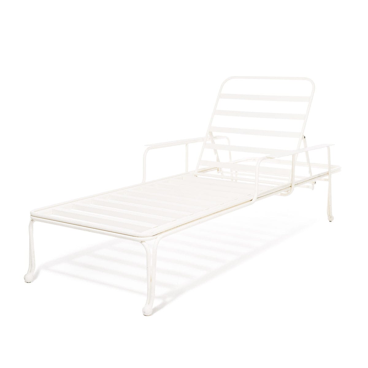 The Waterhouse Sun Lounger - Frame - Antique White Waterhouse Sun Lounger Business & Pleasure Co.