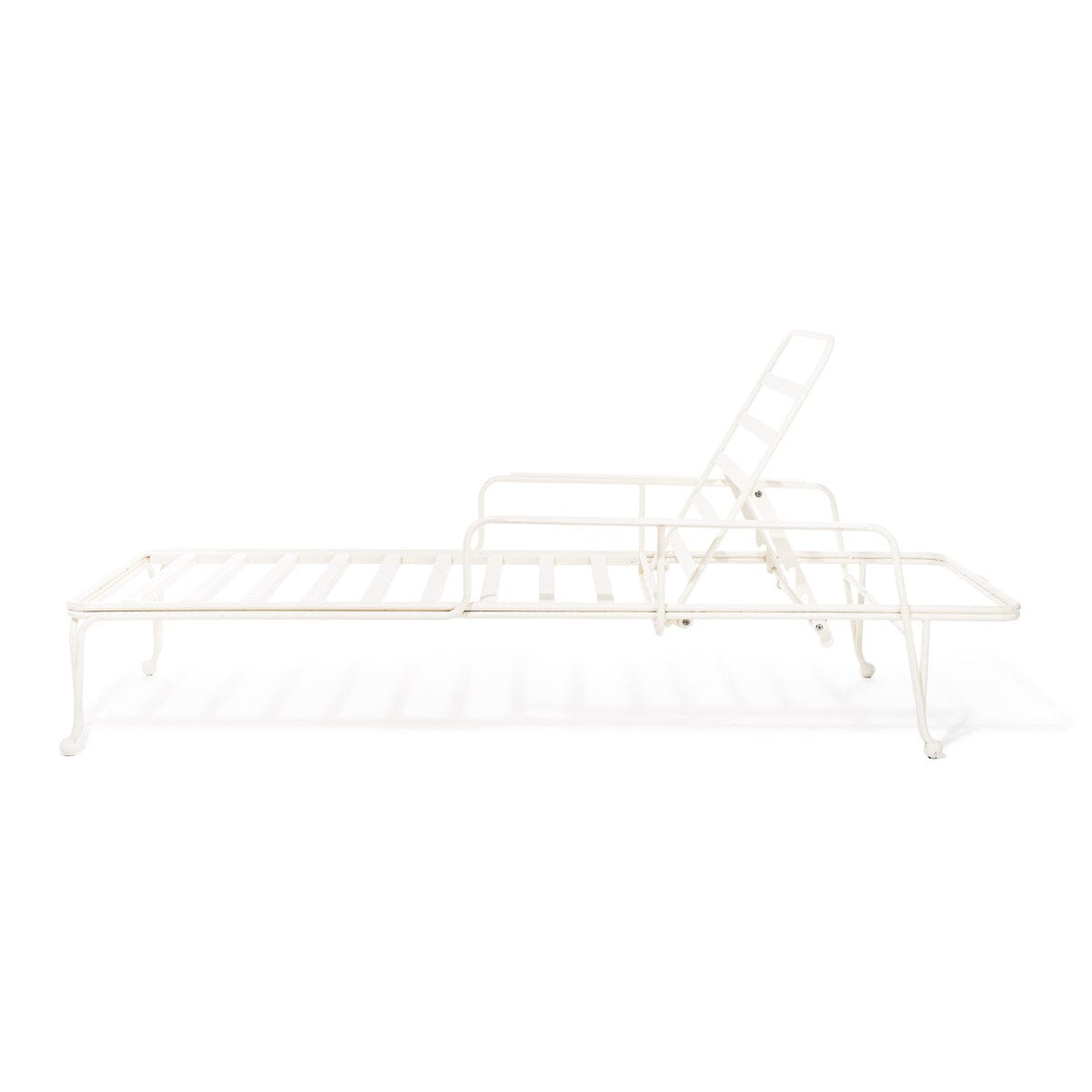 The Waterhouse Sun Lounger - Frame - Antique White Waterhouse Sun Lounger Business & Pleasure Co.