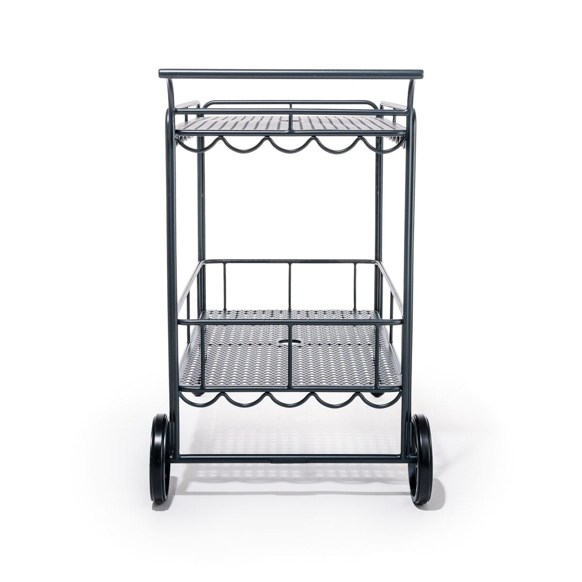 The Al Fresco Bar Cart - Vintage Black Al Fresco Bar Cart Business & Pleasure Co
