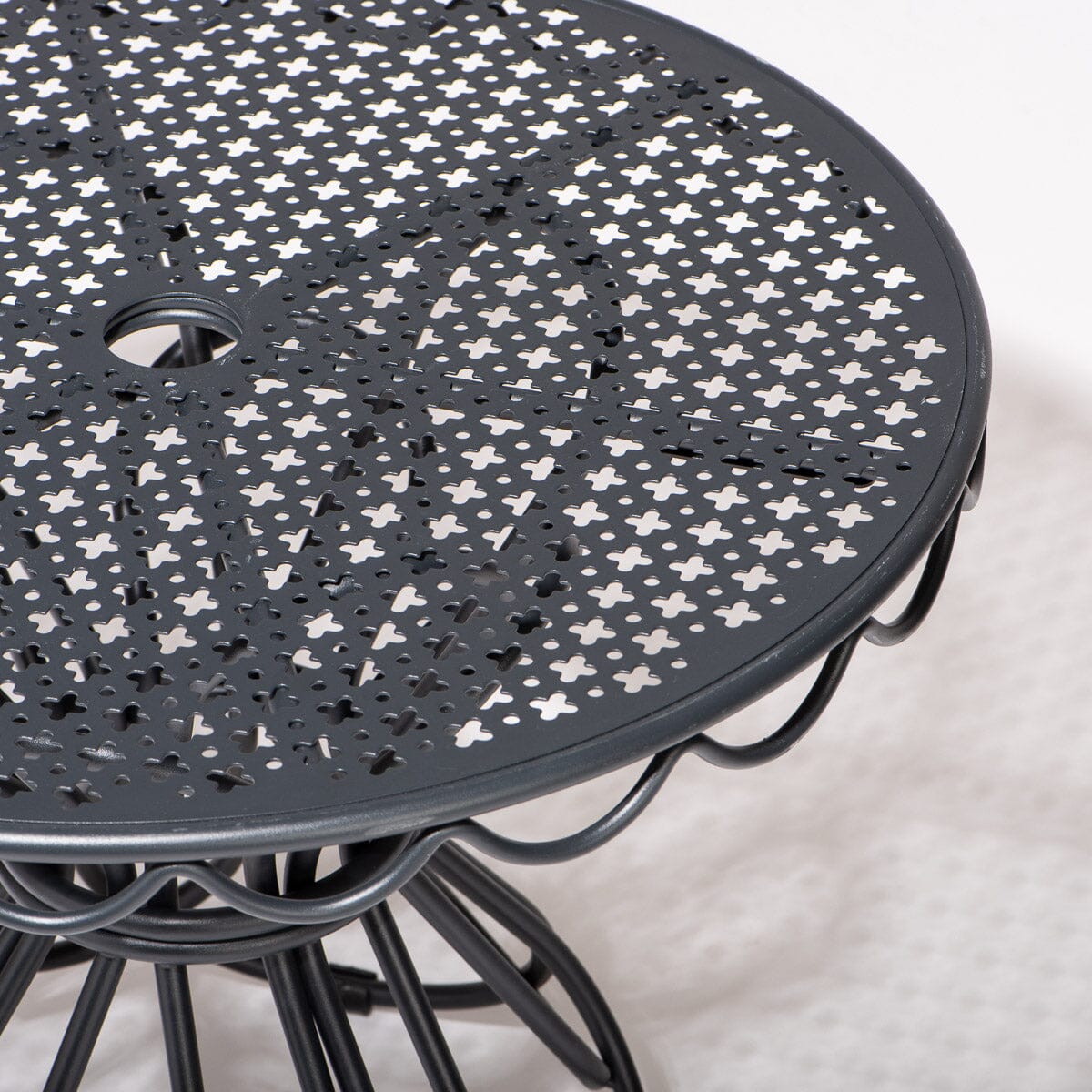 The Al Fresco Side Table - Vintage Black Al Fresco Side Table Business & Pleasure Co.